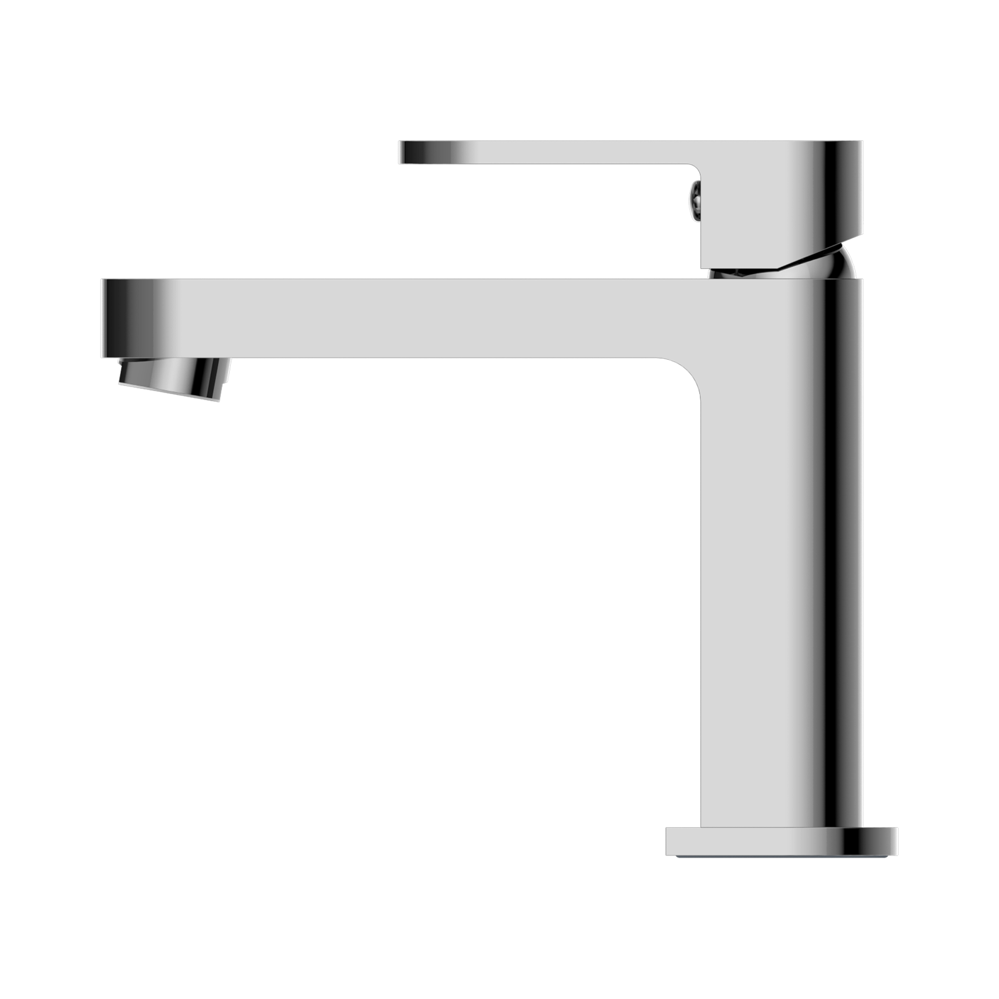 NR301301 CH Ecco Basin Mixer Chrome image 2