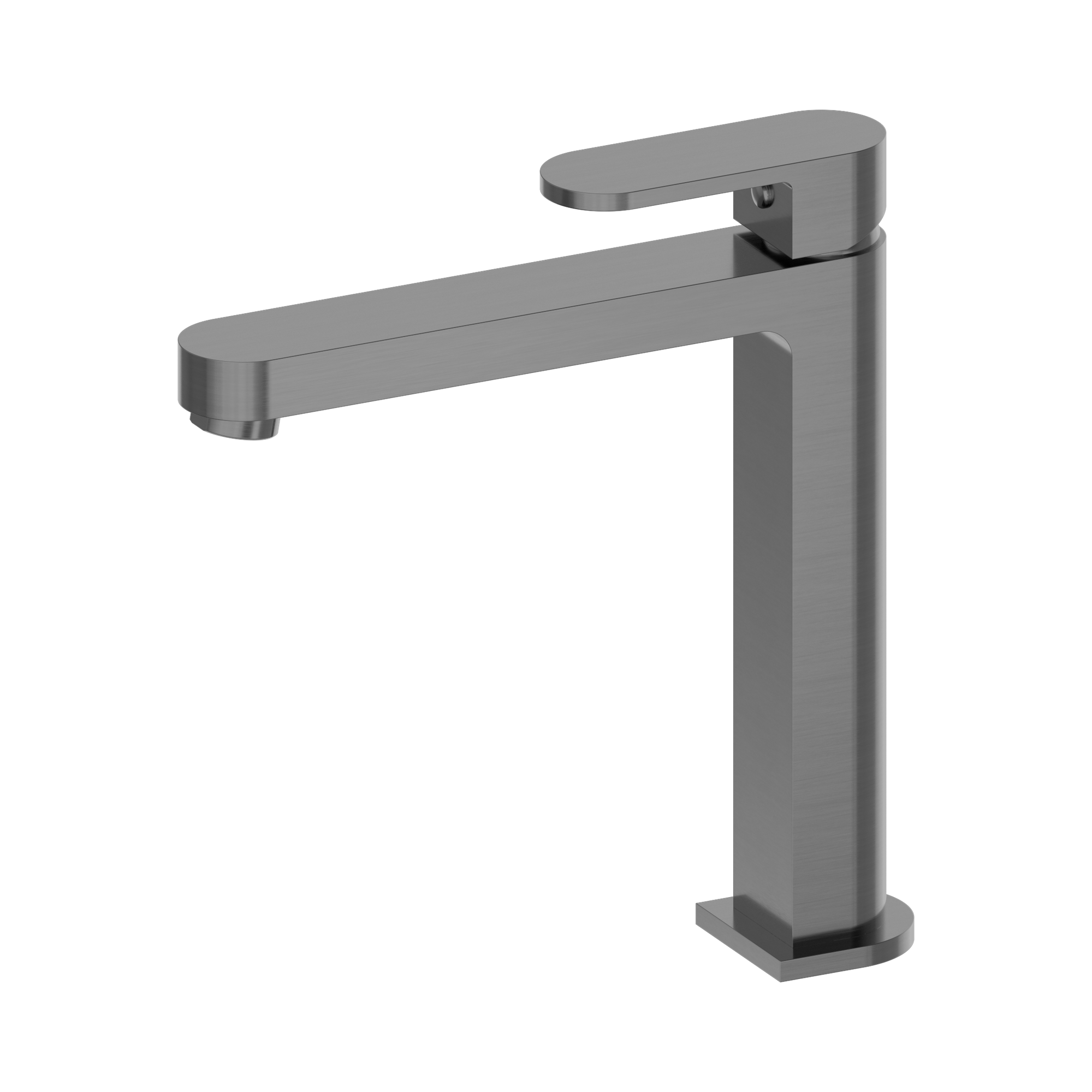 NR301301a GM Ecco Tall Basin Mixer Gun Metal image 1