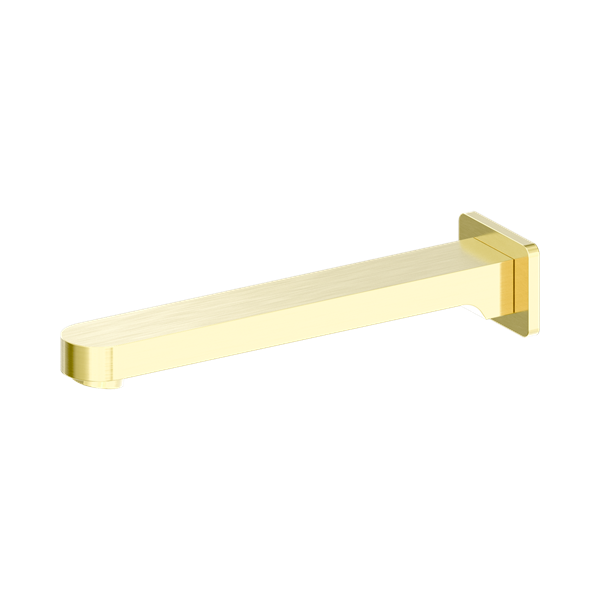 NR301303 BG Ecco Bath Spout Brushed Gold Thumb