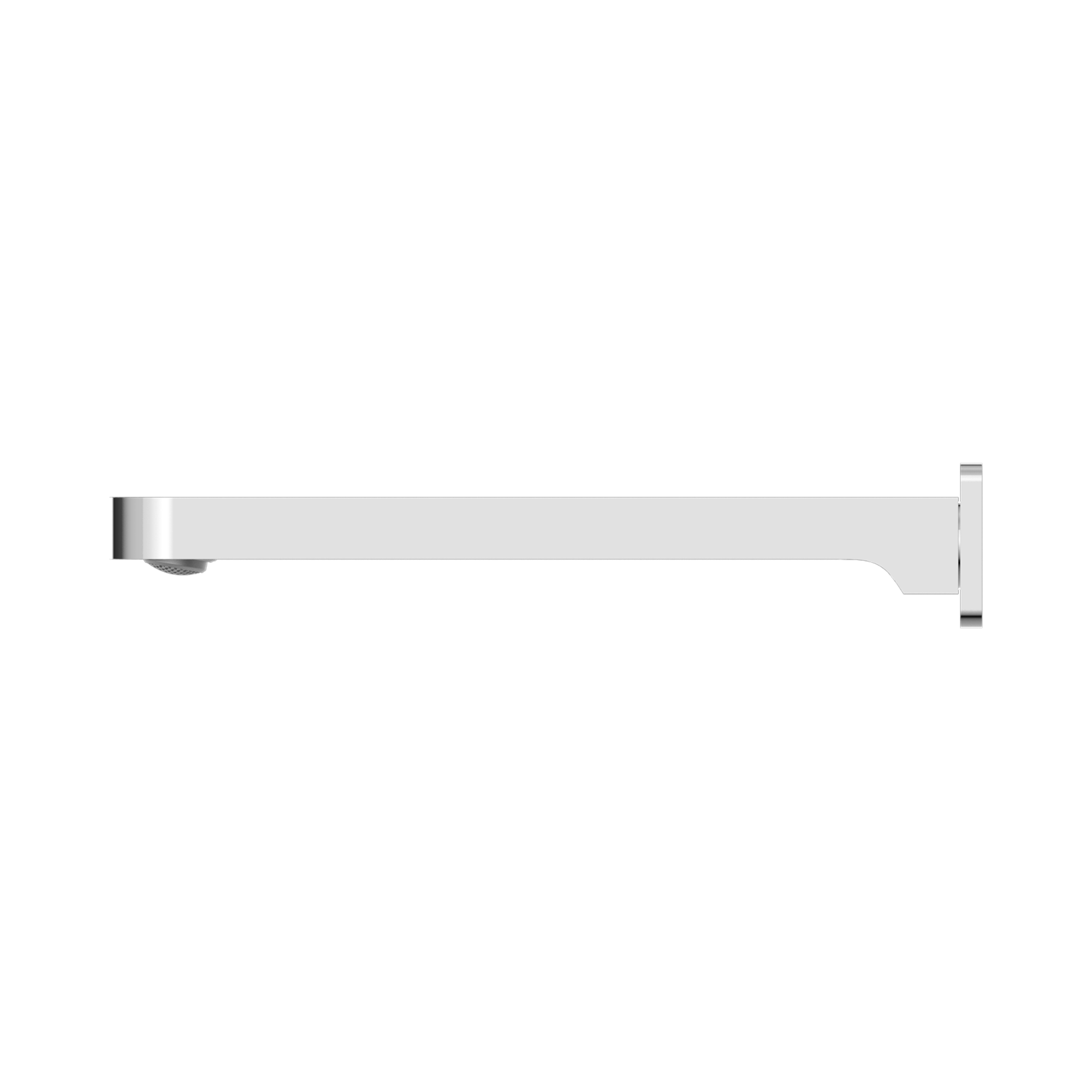 NR301303 CH Ecco Fixed Bath Spout Only Chrome image 2