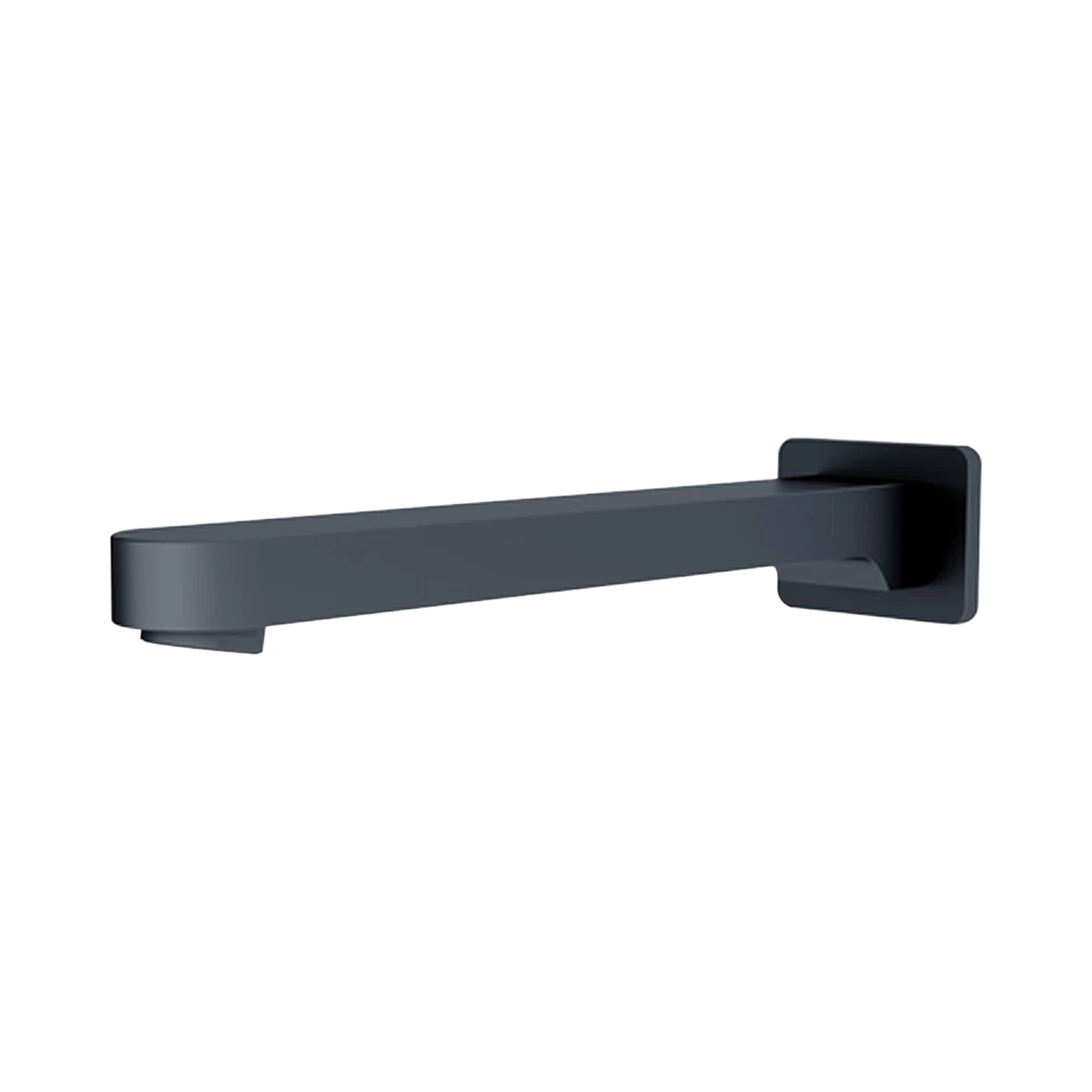 NR301303 MB Ecco Fixed Bath Spout Only Matte Black image 1