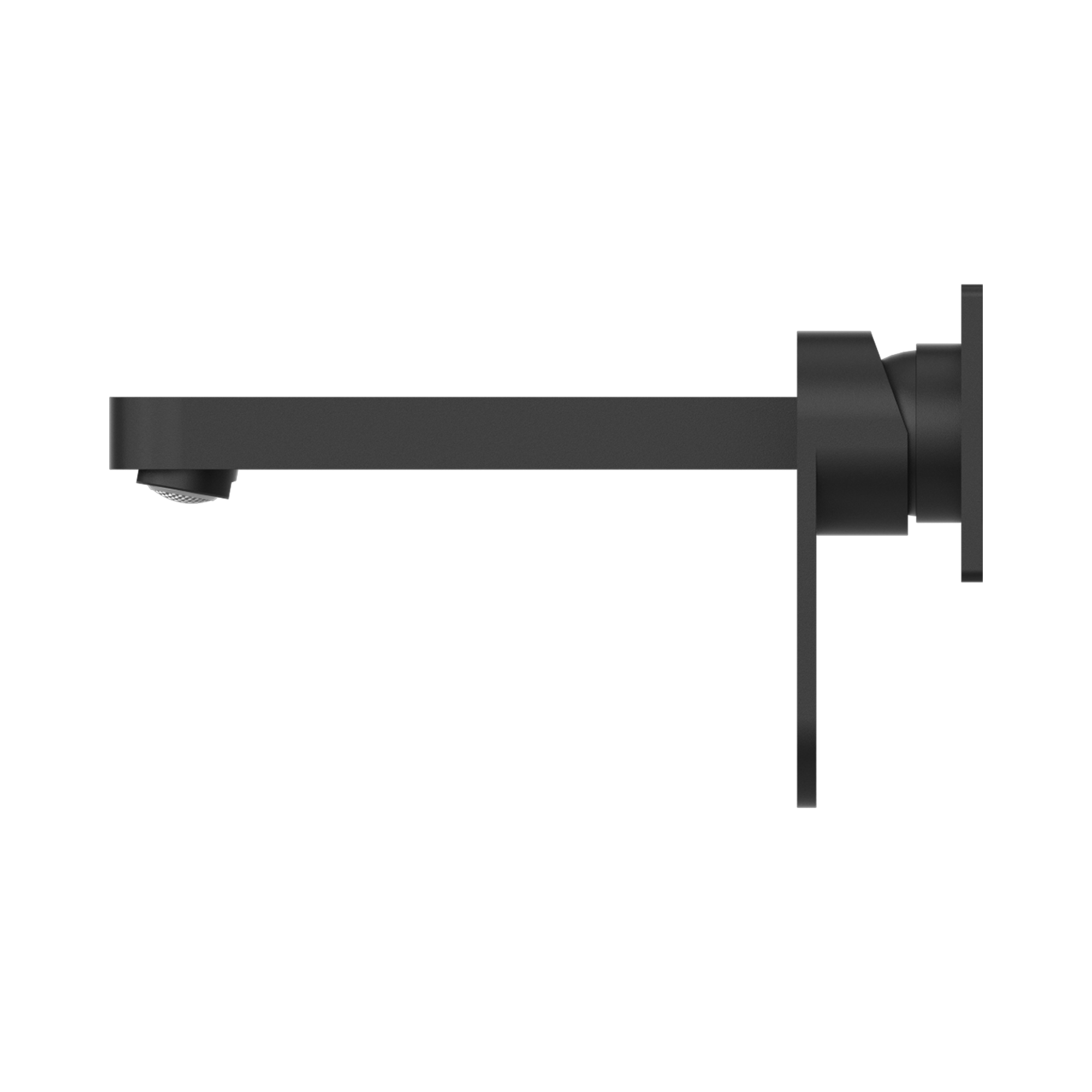 NR301307a MB Ecco Wall Basin Mixer Matte Black image 3