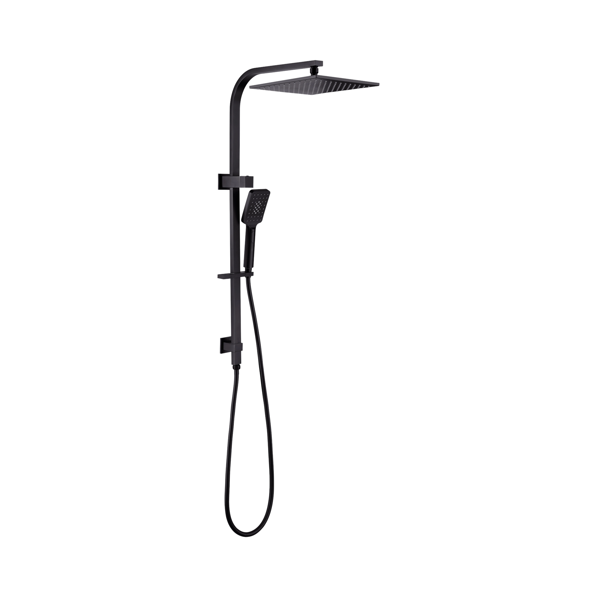 NR301505c MB Celia Twin Shower Matte Black image 1