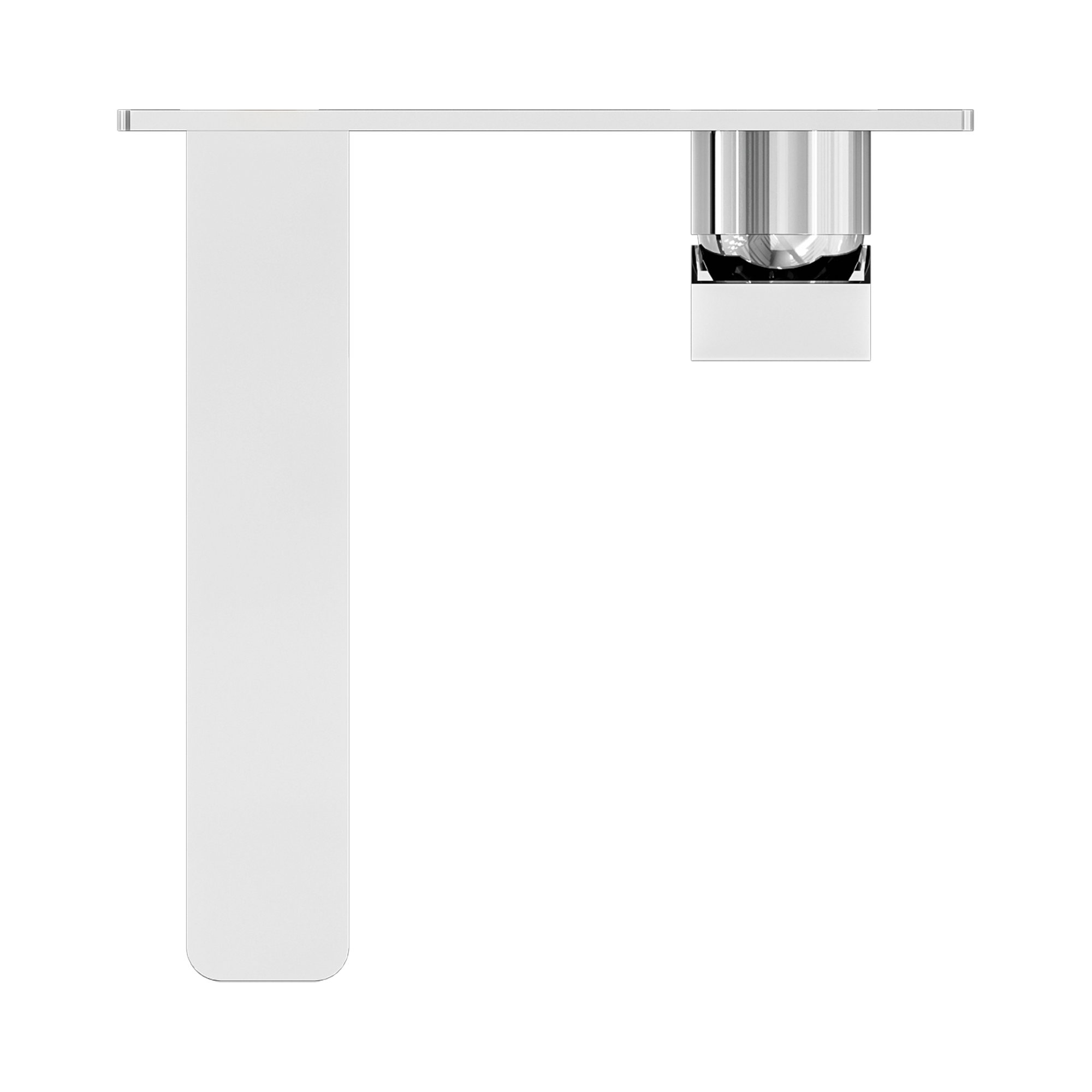 NR301507a CH Celia Wall Basin Bath Mixer Chrome image 2