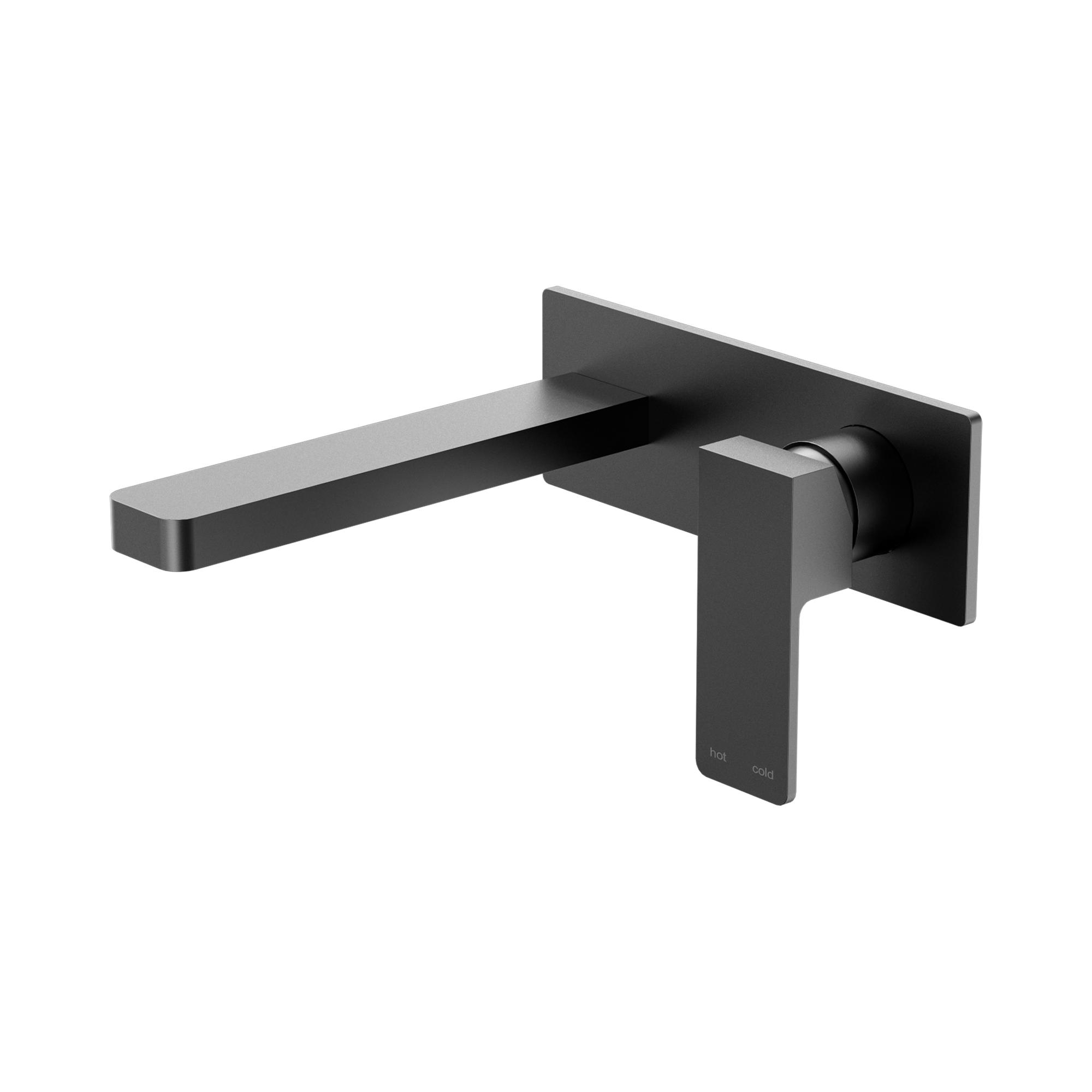 NR301507a MB Celia Wall Basin Bath Mixer Matte Black image 1