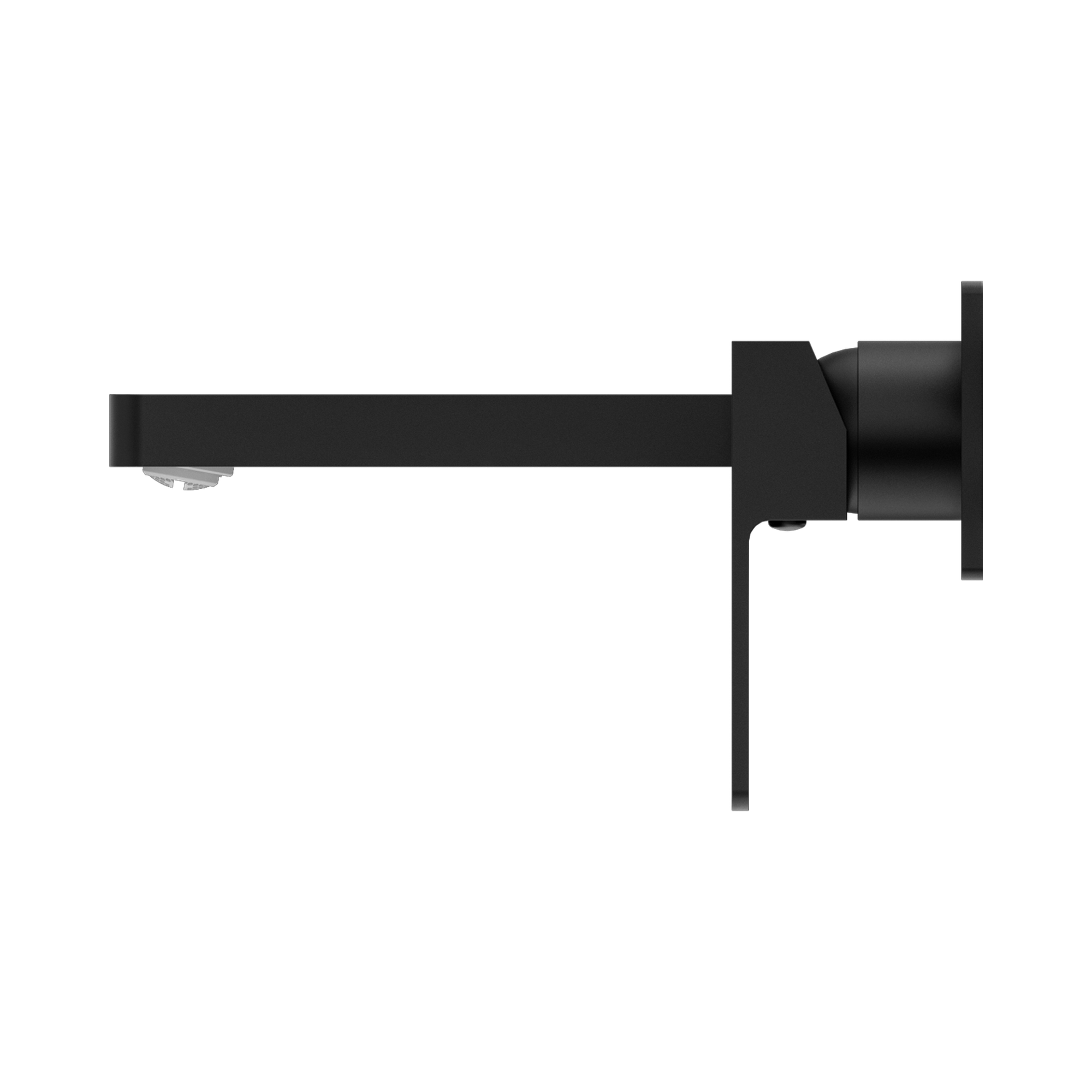 NR301507a MB Celia Wall Basin Bath Mixer Matte Black image 2