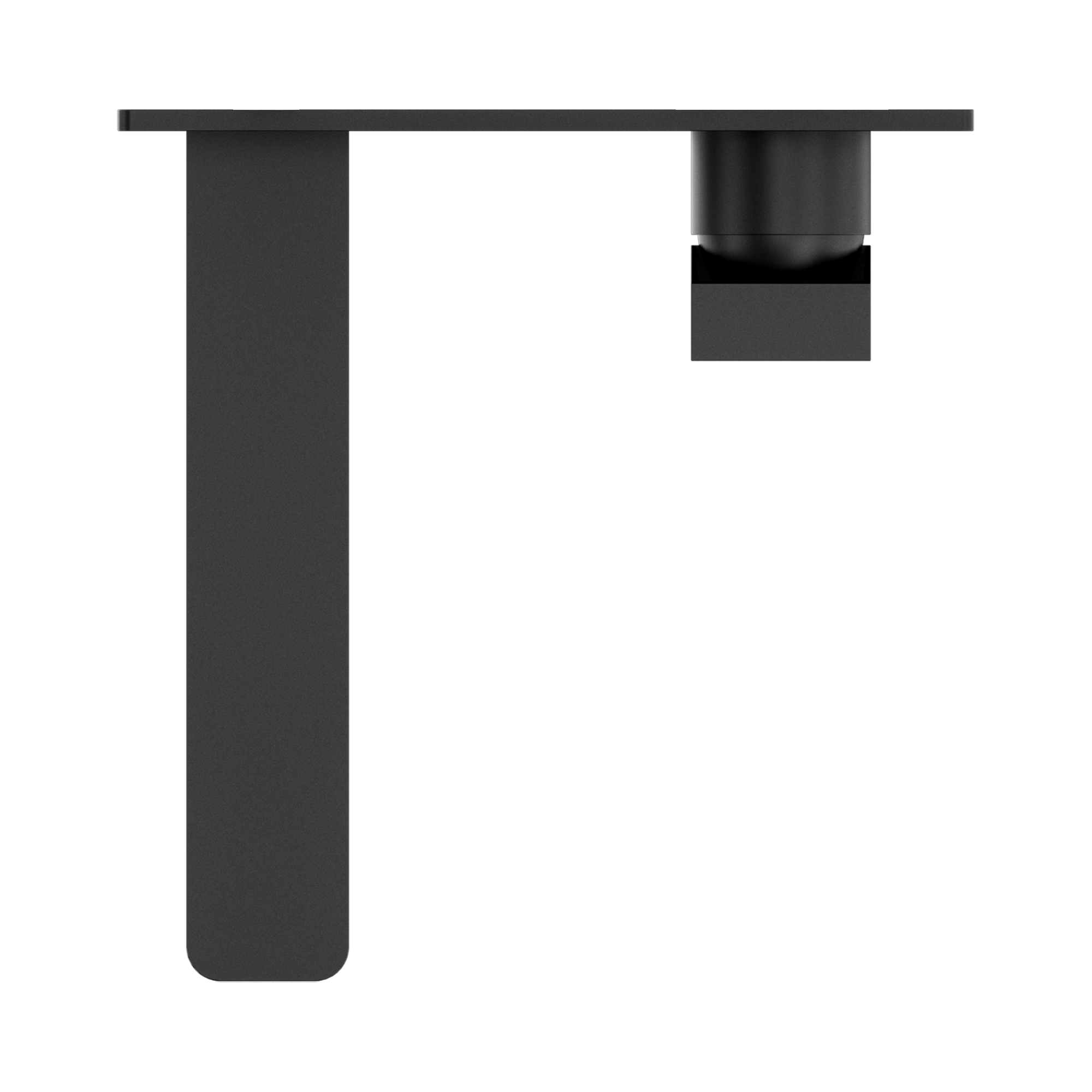 NR301507a MB Celia Wall Basin Bath Mixer Matte Black image 3