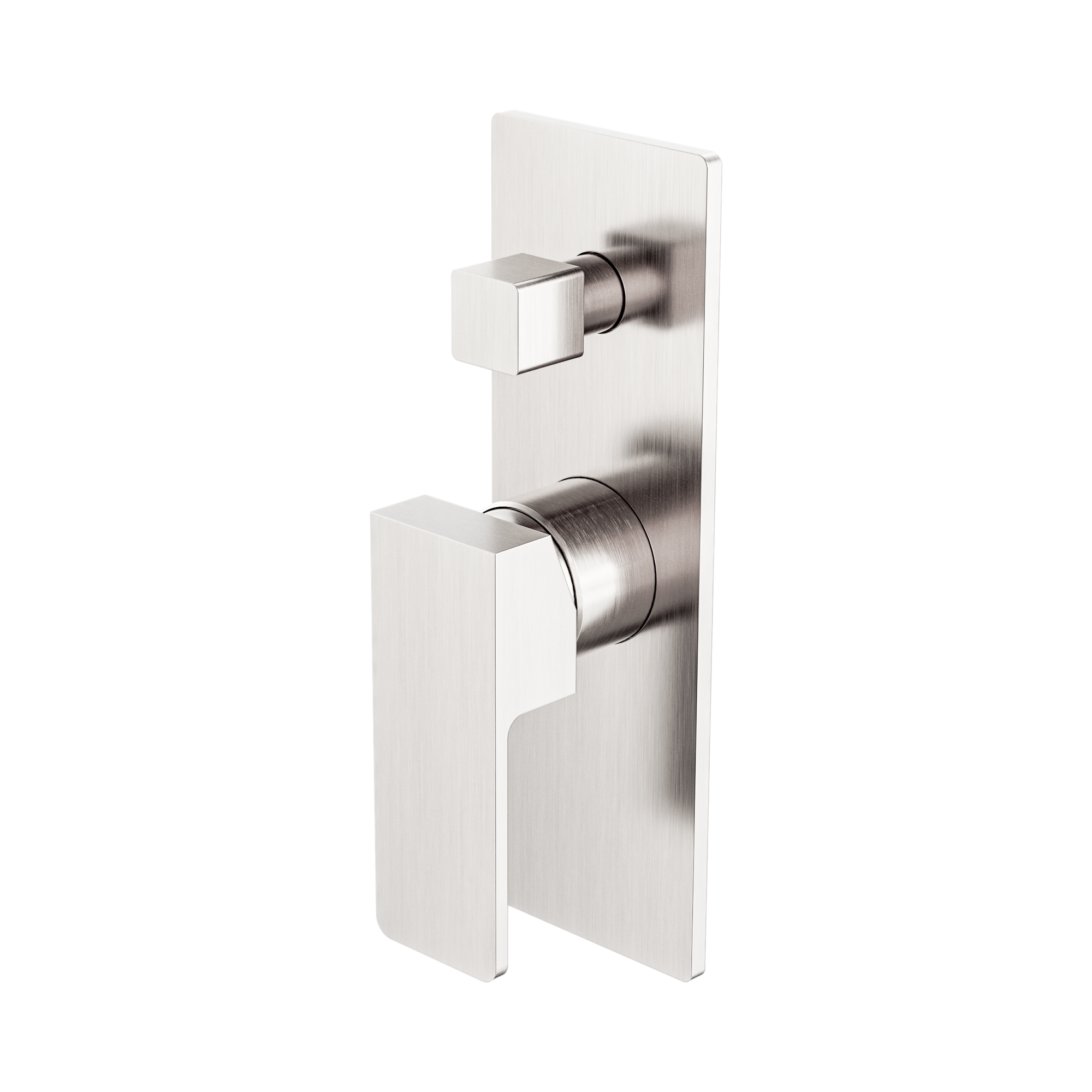 NR301509a BN Celia Shower Mixer With Divertor Brushed Nickel image 1