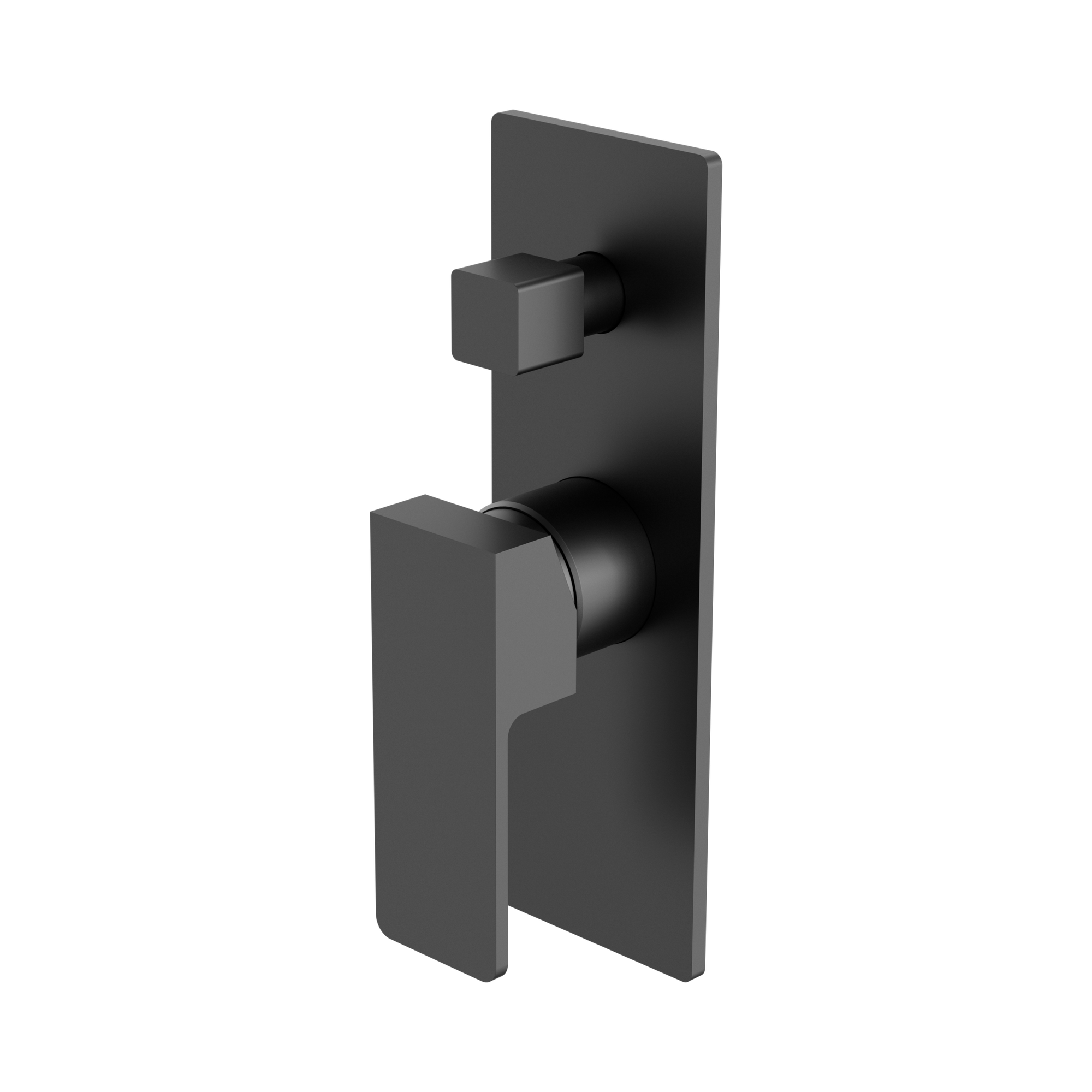 NR301509a MB Celia Shower Mixer With Divertor Matte Black image 1