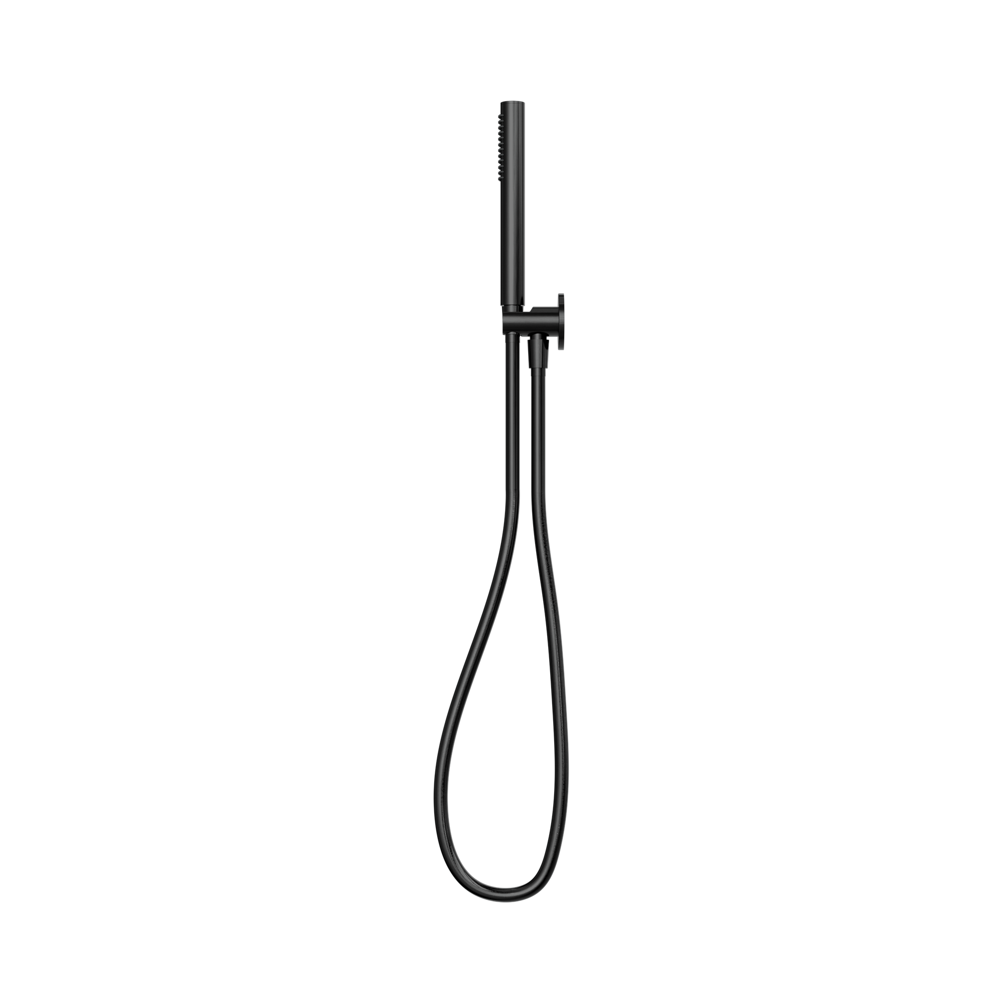 NR307 MB Slim Shower On Bracket Matte Black image 3