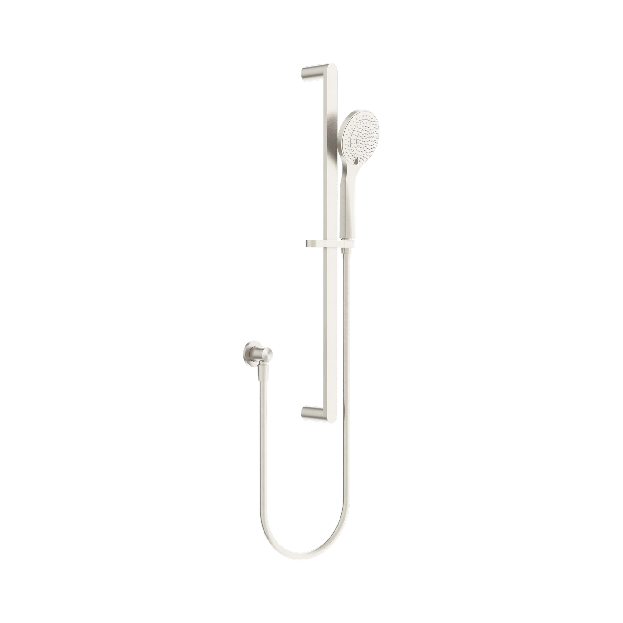 NR30802 BN Ecco Shower Rail With Air Shower Brushed Nickel image 1