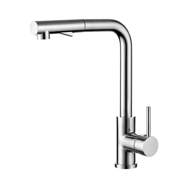 NR311808 CH Pull Out Sink Mixer With Vegie Spray Function Chrome Thumb