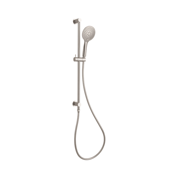 NR314 BN 3 Function Shower Rail Brushed Nickel Thumb