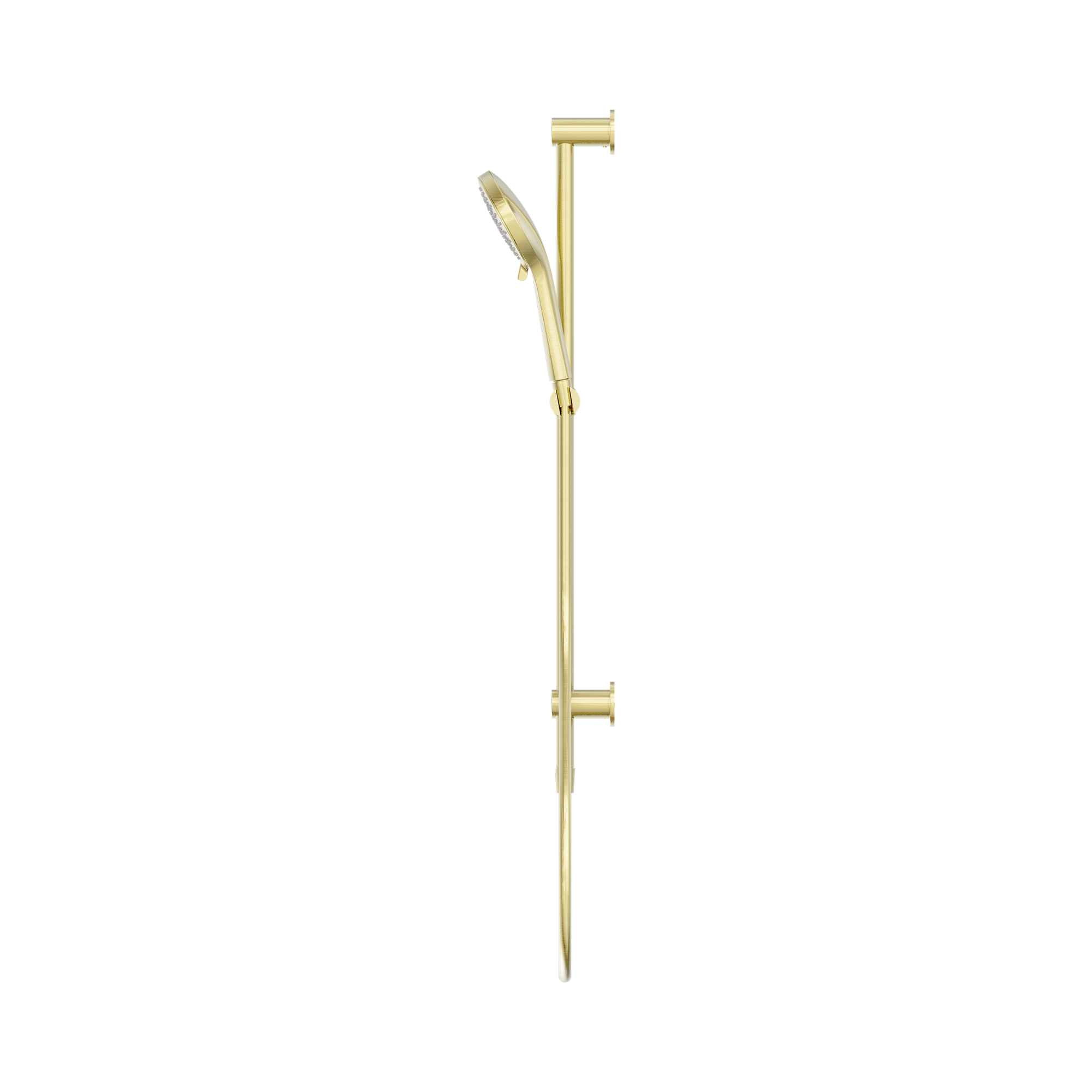 NR314a BG 3 Function Shower Rail Brushed Gold image 3