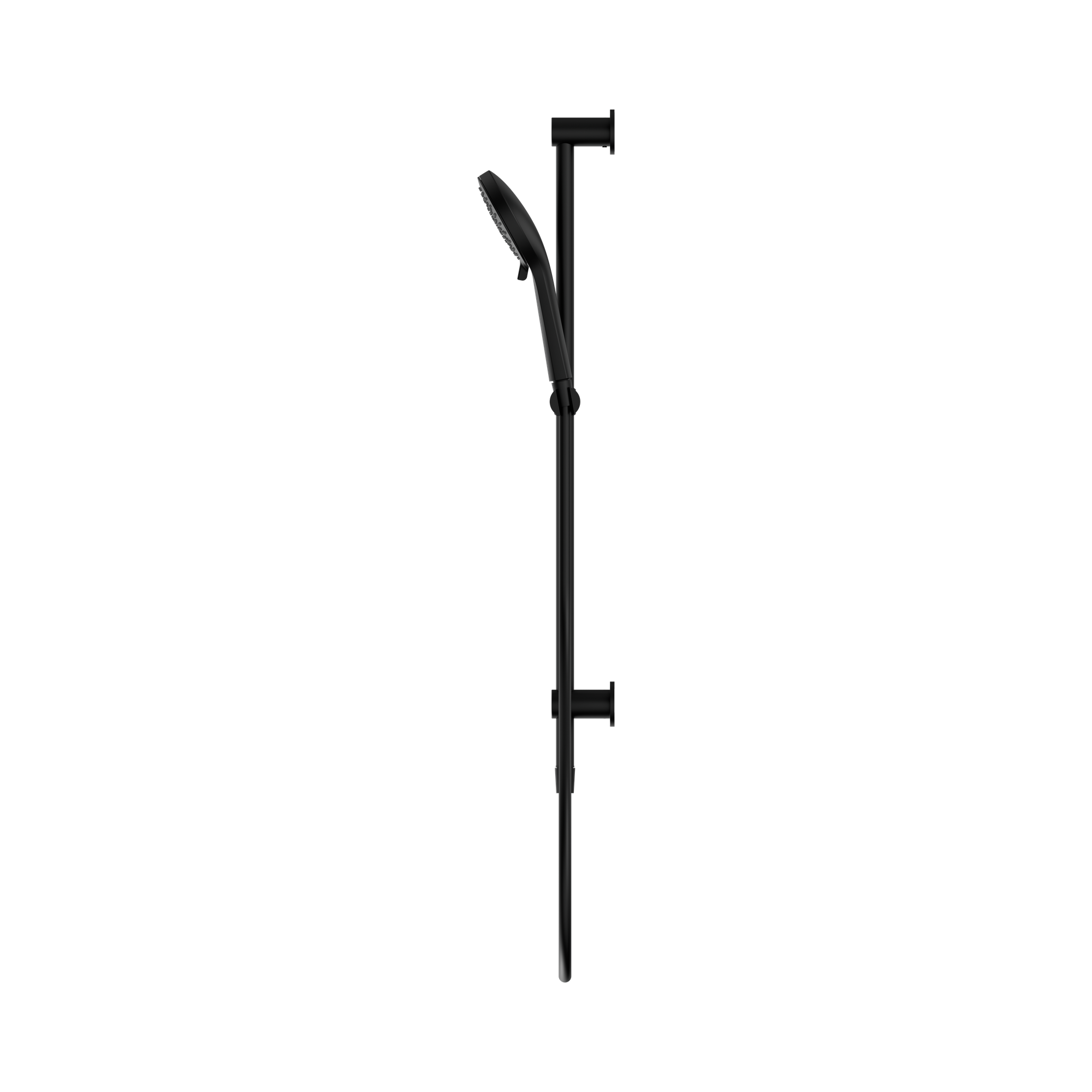 NR314a MB 3 Function Shower Rail Matte Black image 3
