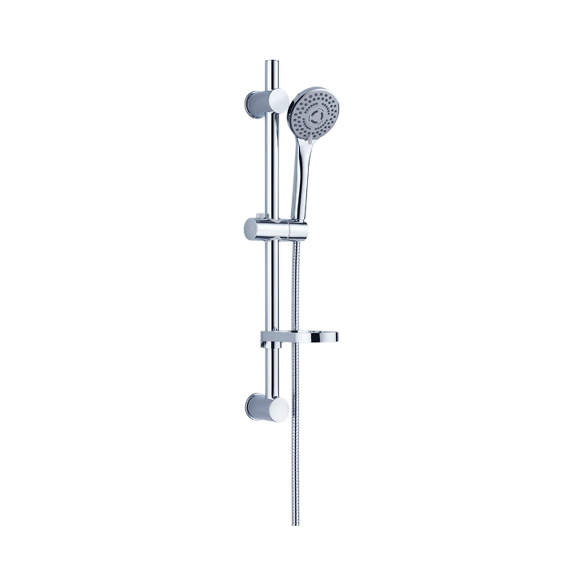 NR315 CH Builder Budget Shower Rail Chrome image 1