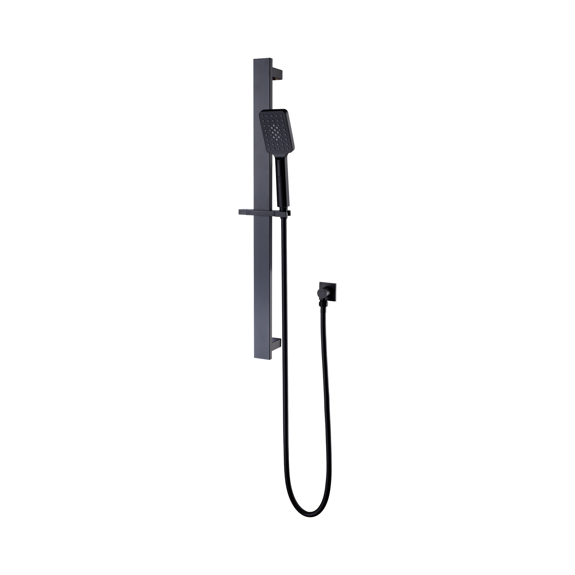NR316 MB Celia New Shower Rail Matte Black image 1