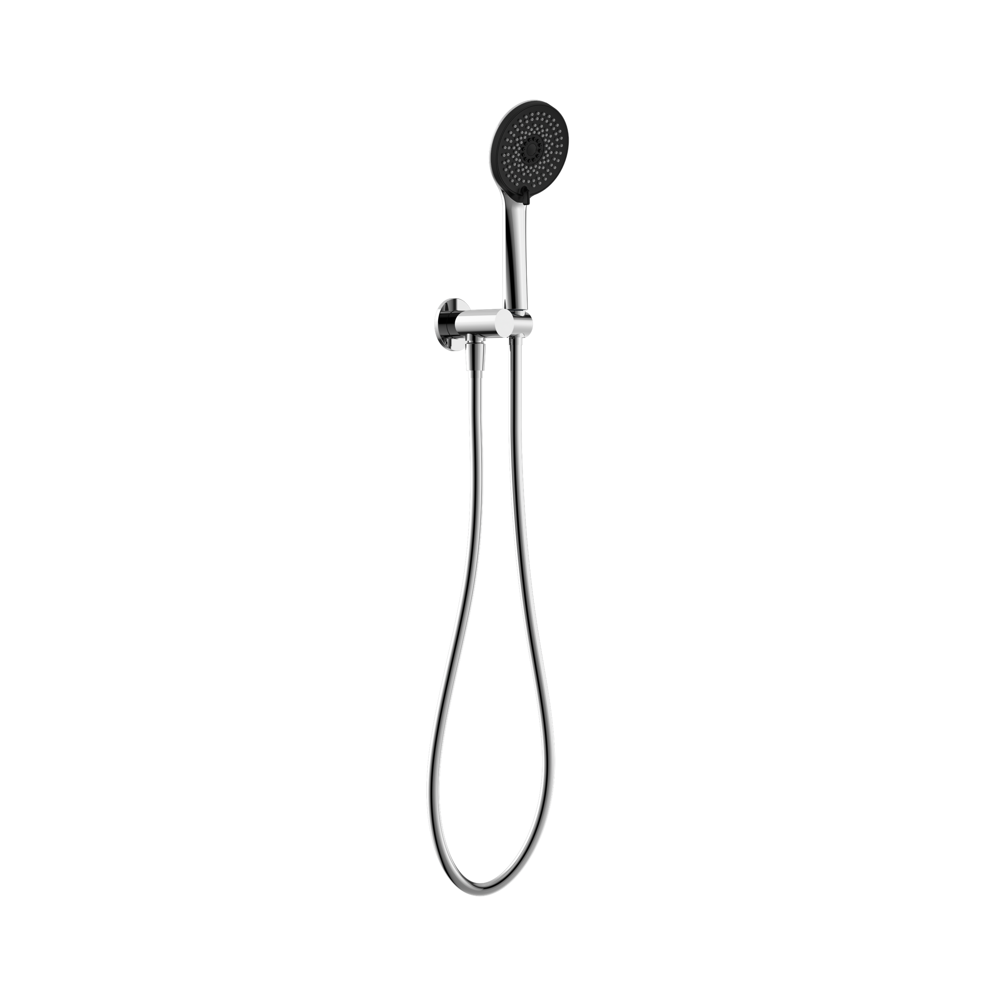 NR320 CH Project Round Shower On Bracket 4 Star Rating Chrome image 1