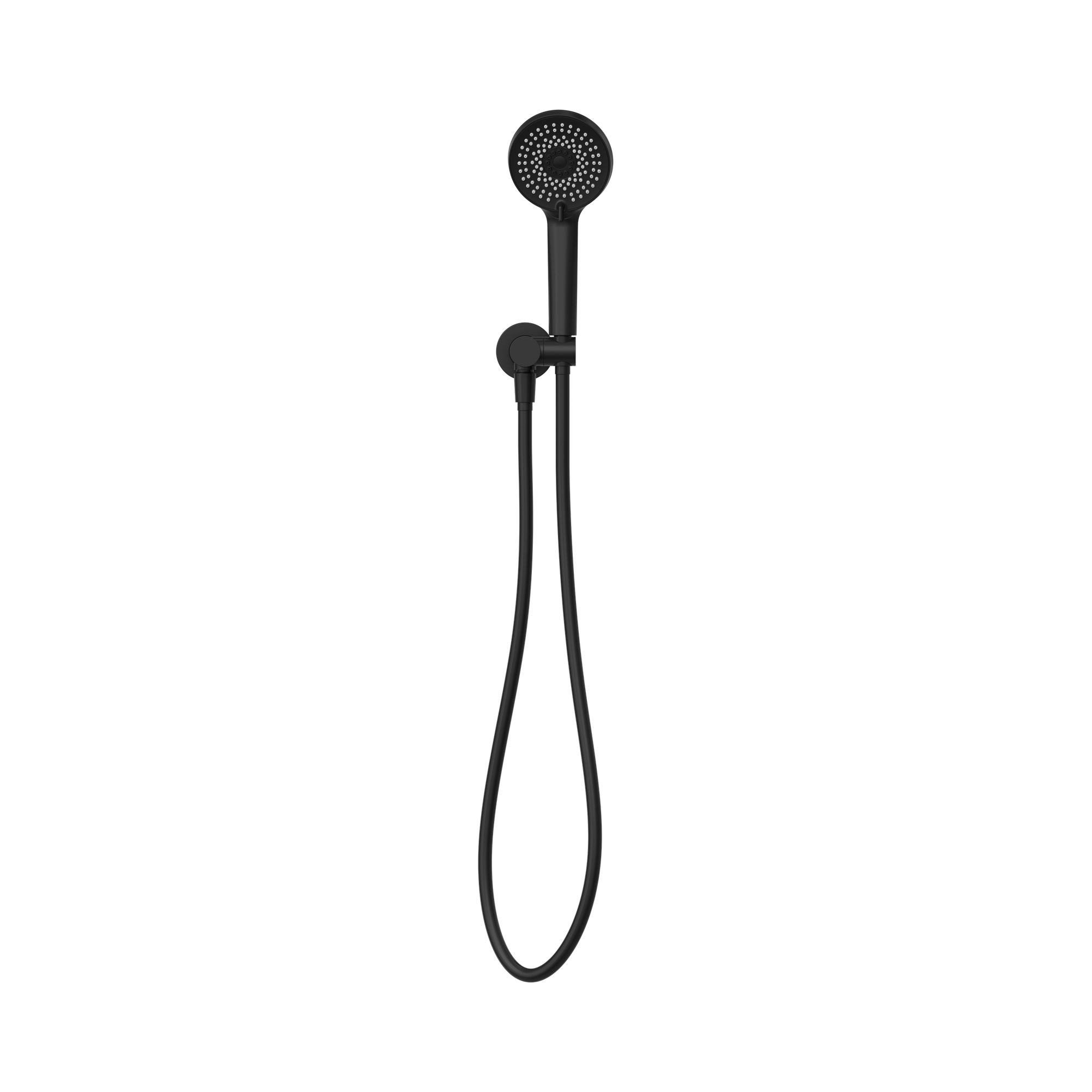 NR320 MB Project Round Shower On Bracket 4 Star Rating Matte Black image 2