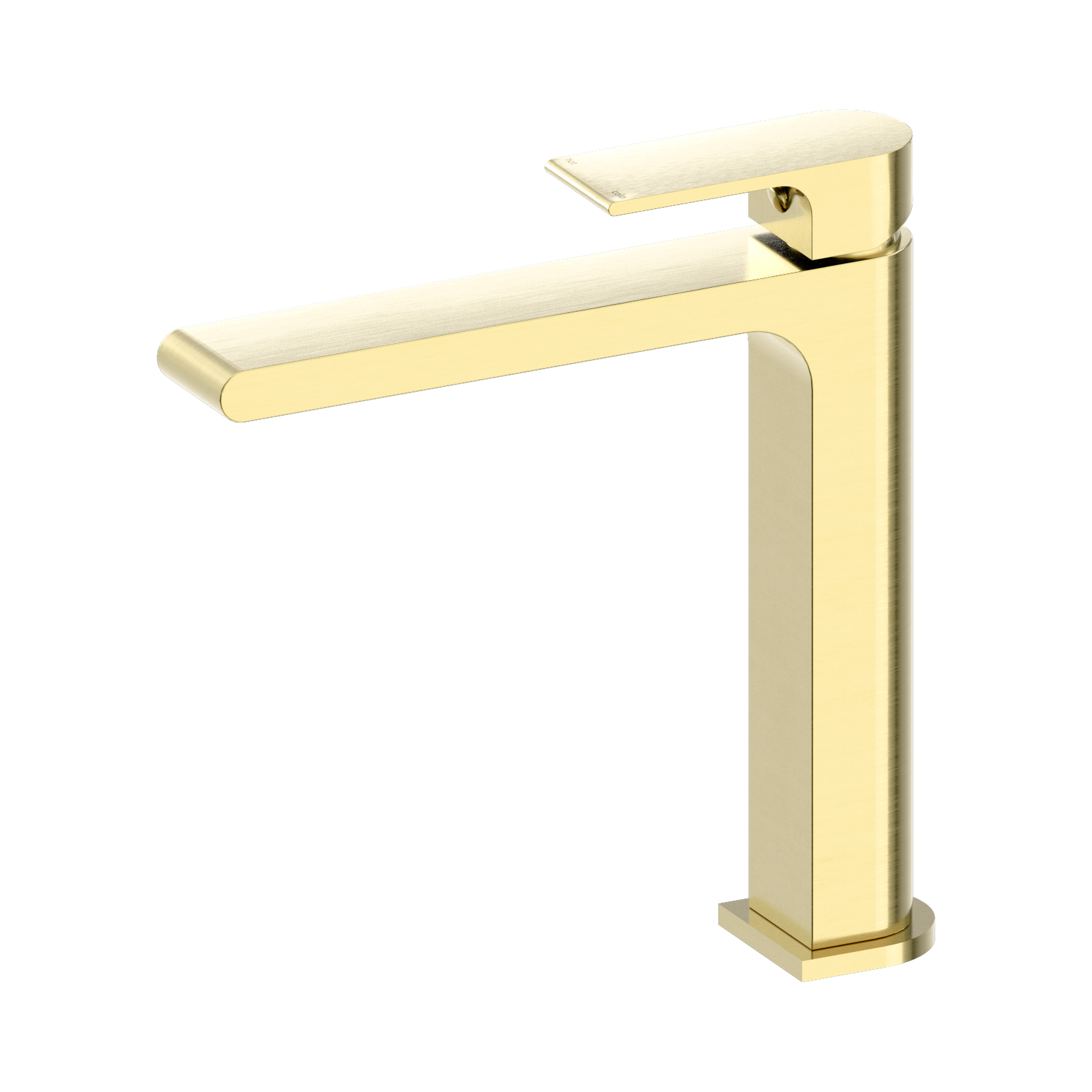 NR321501d BG Bianca Mid Tall Basin Mixer Brushed Gold image 1