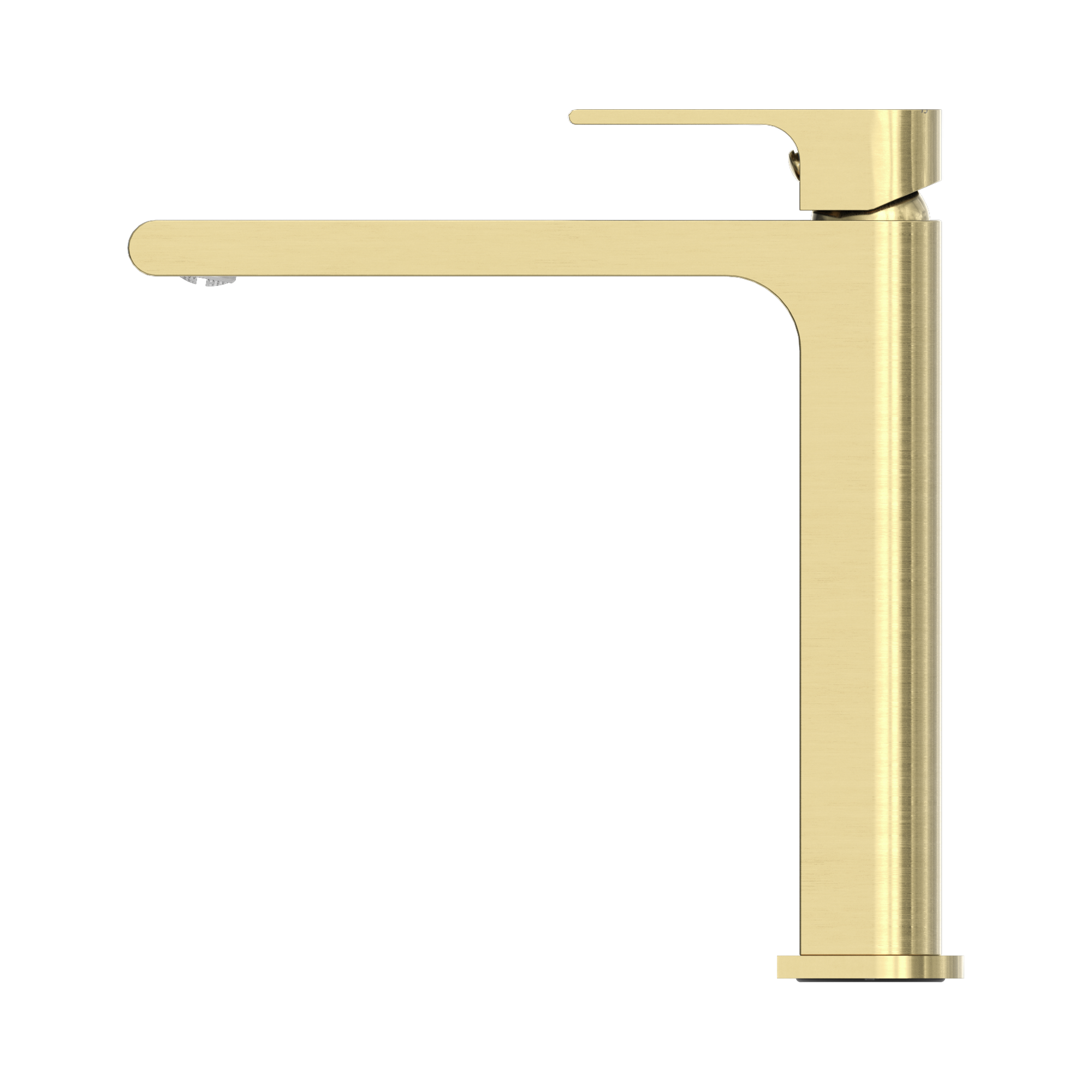 NR321501d BG Bianca Mid Tall Basin Mixer Brushed Gold image 3