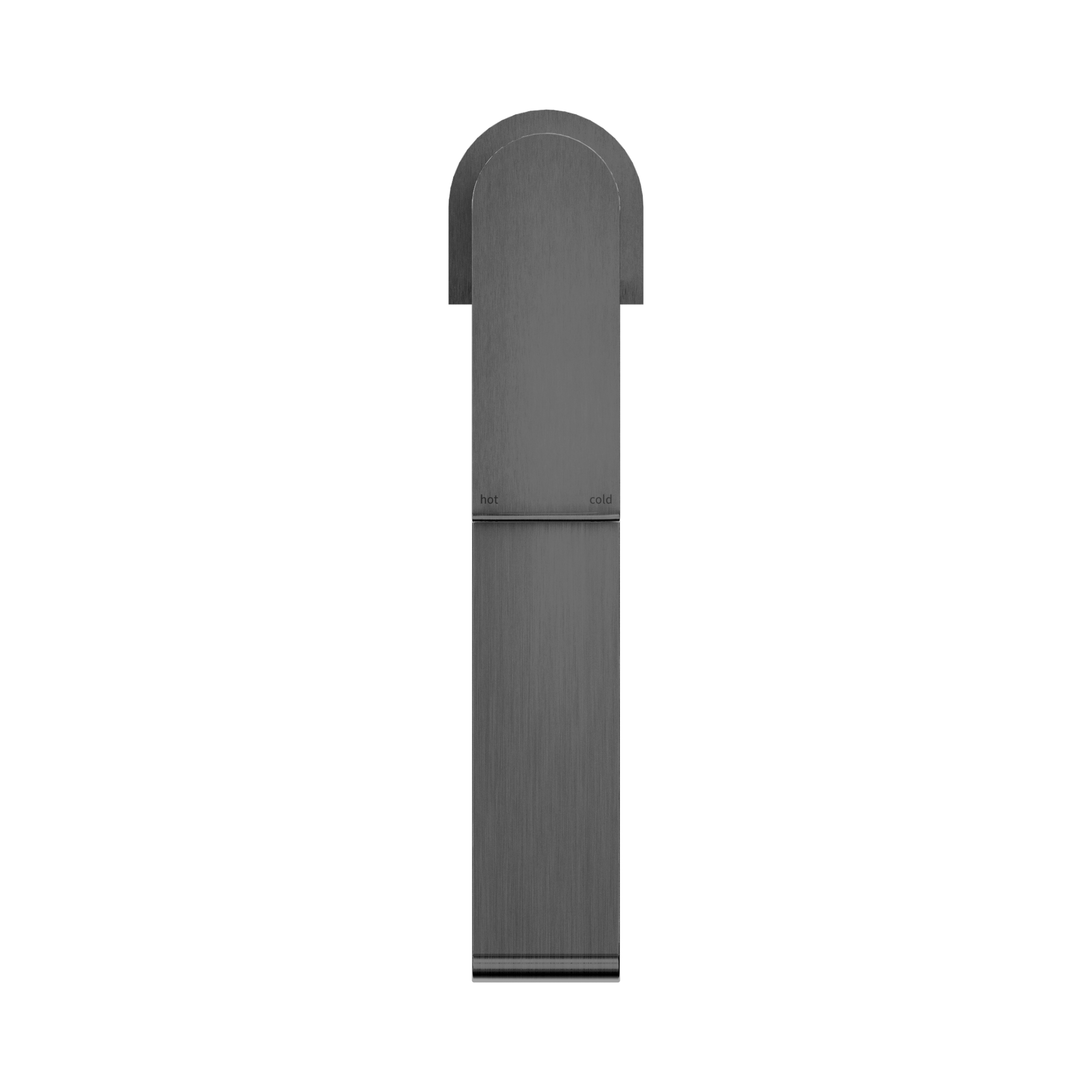 NR321501d GM Bianca Mid Tall Basin Mixer Gun Metal image 2