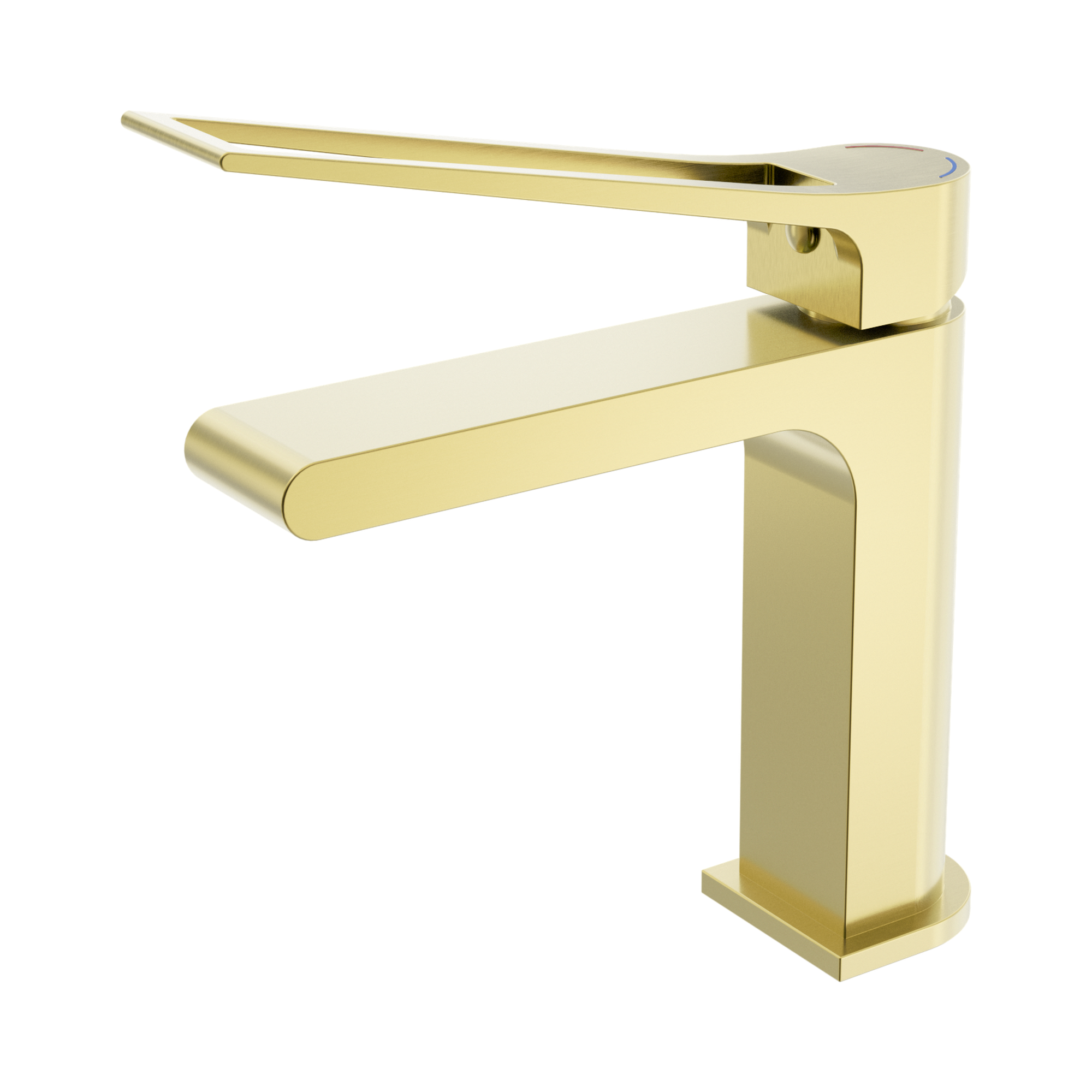 NR321502a BG Bianca Care Basin Mixer Brushed Gold image 1