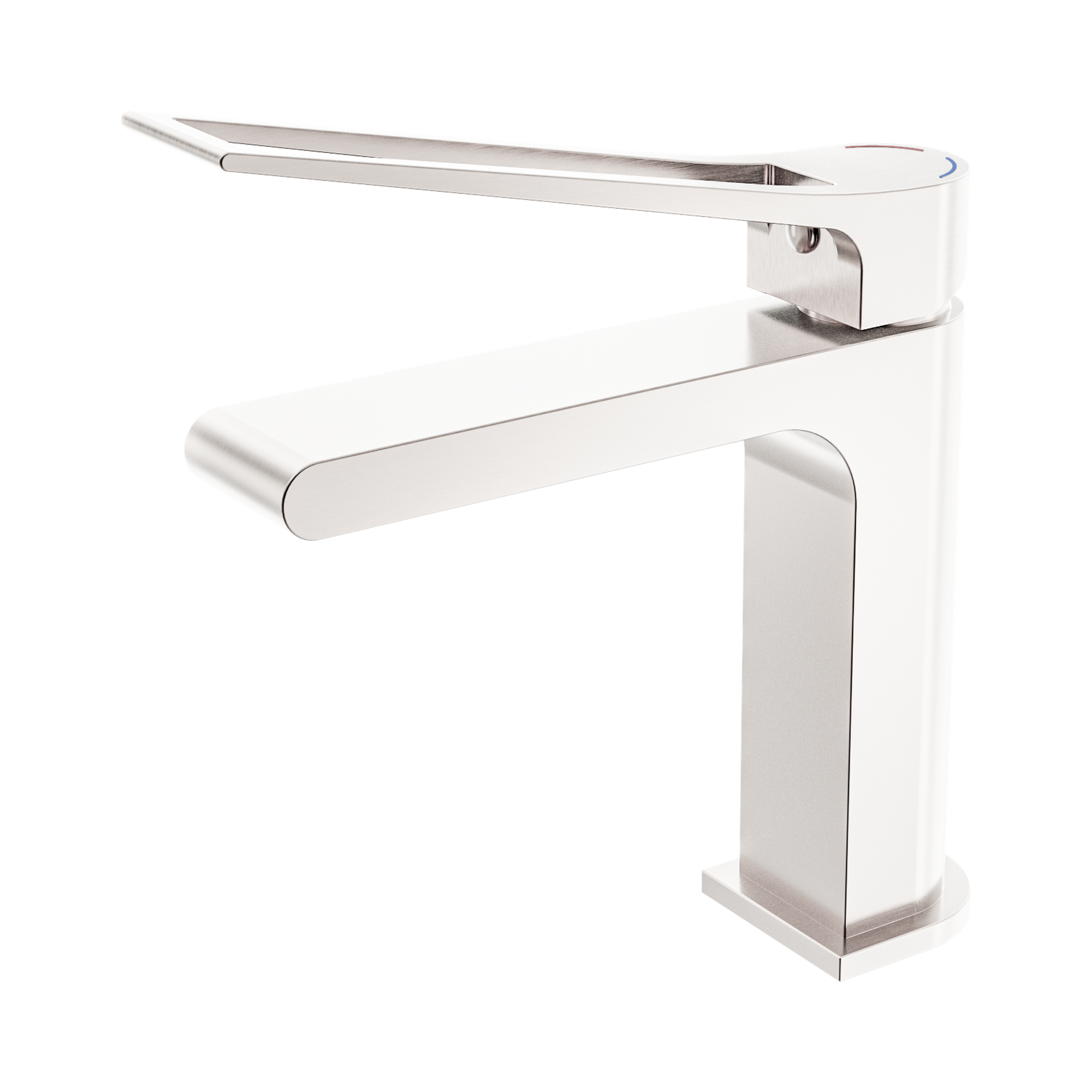 NR321502a BN Bianca Care Basin Mixer Brushed Nickel image 1