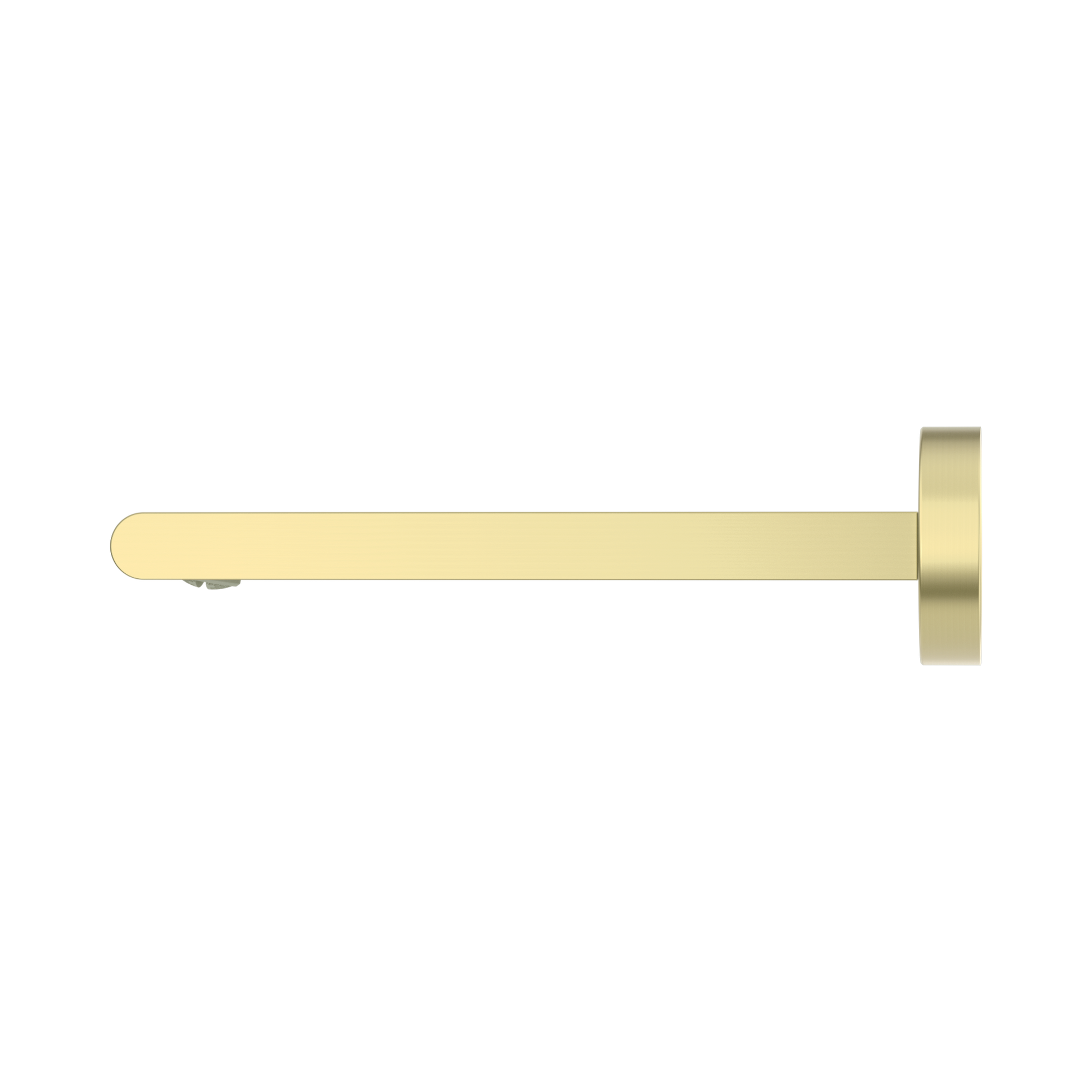 NR321503 BG Bianca Fixed Bath Spout Only 200mm Brushed Gold image 3