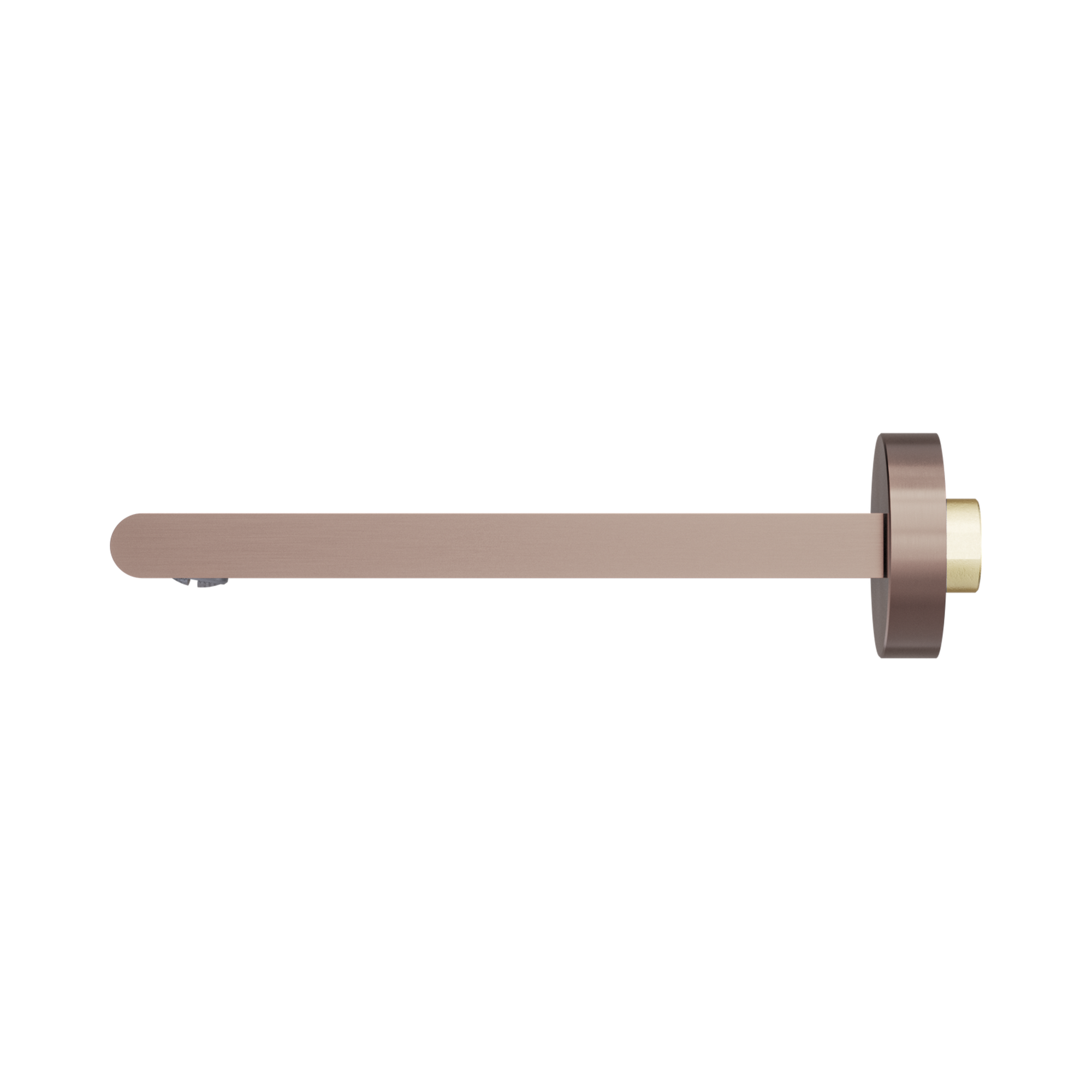 NR321503 BZ Bianca Fixed Bath Spout Only 200mm Brushed Bronze image 2