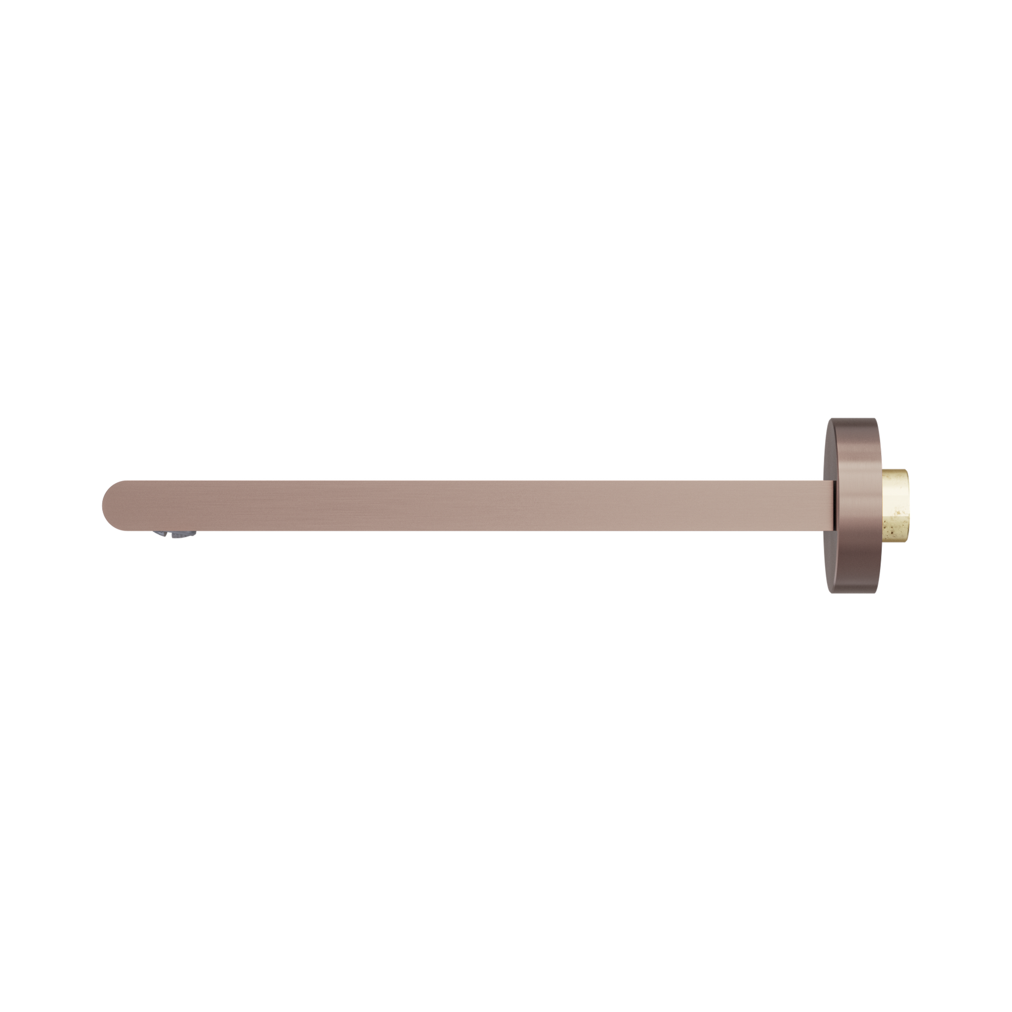 NR321503b BZ Bianca Fixed Bath Spout Only 240mm Brushed Bronze image 2