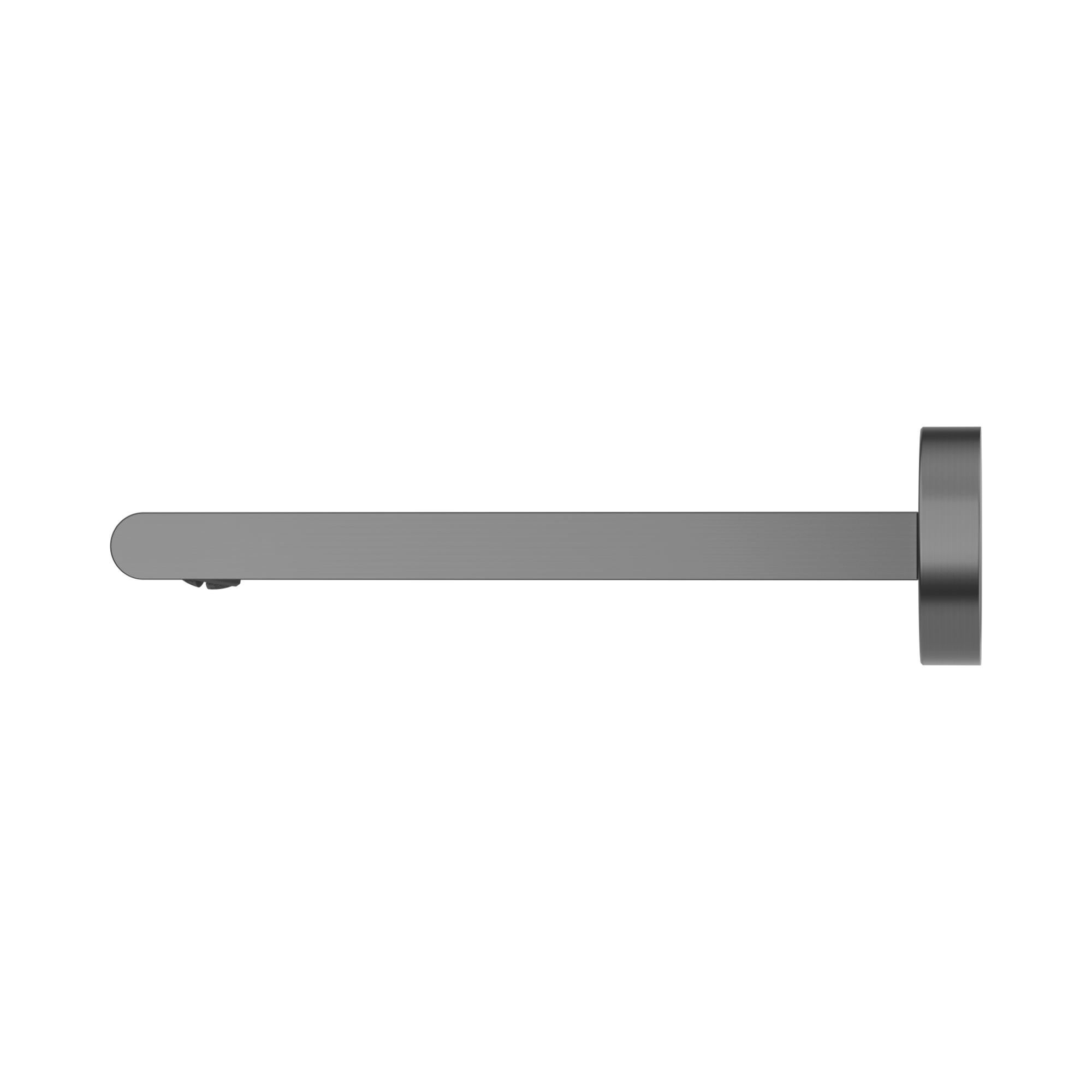 NR321503b GM Bianca Fixed Bath Spout Only 240mm Gun Metal image 3