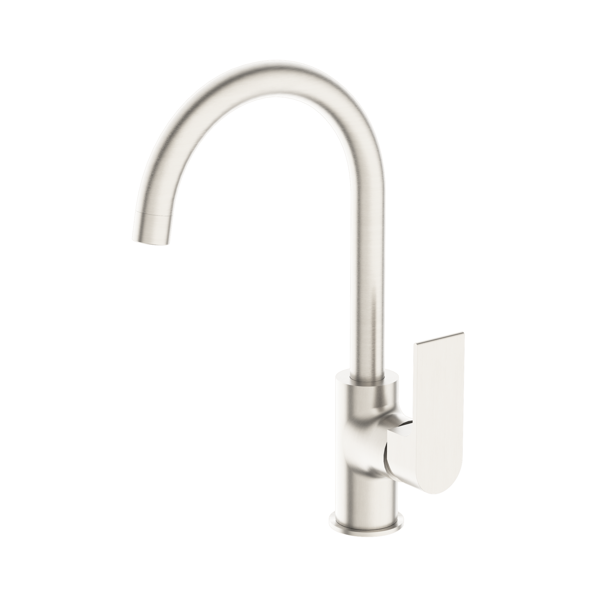 NR321506 BN Bianca Kitchen Mixer Gooseneck Spout Brushed Nickel image 1