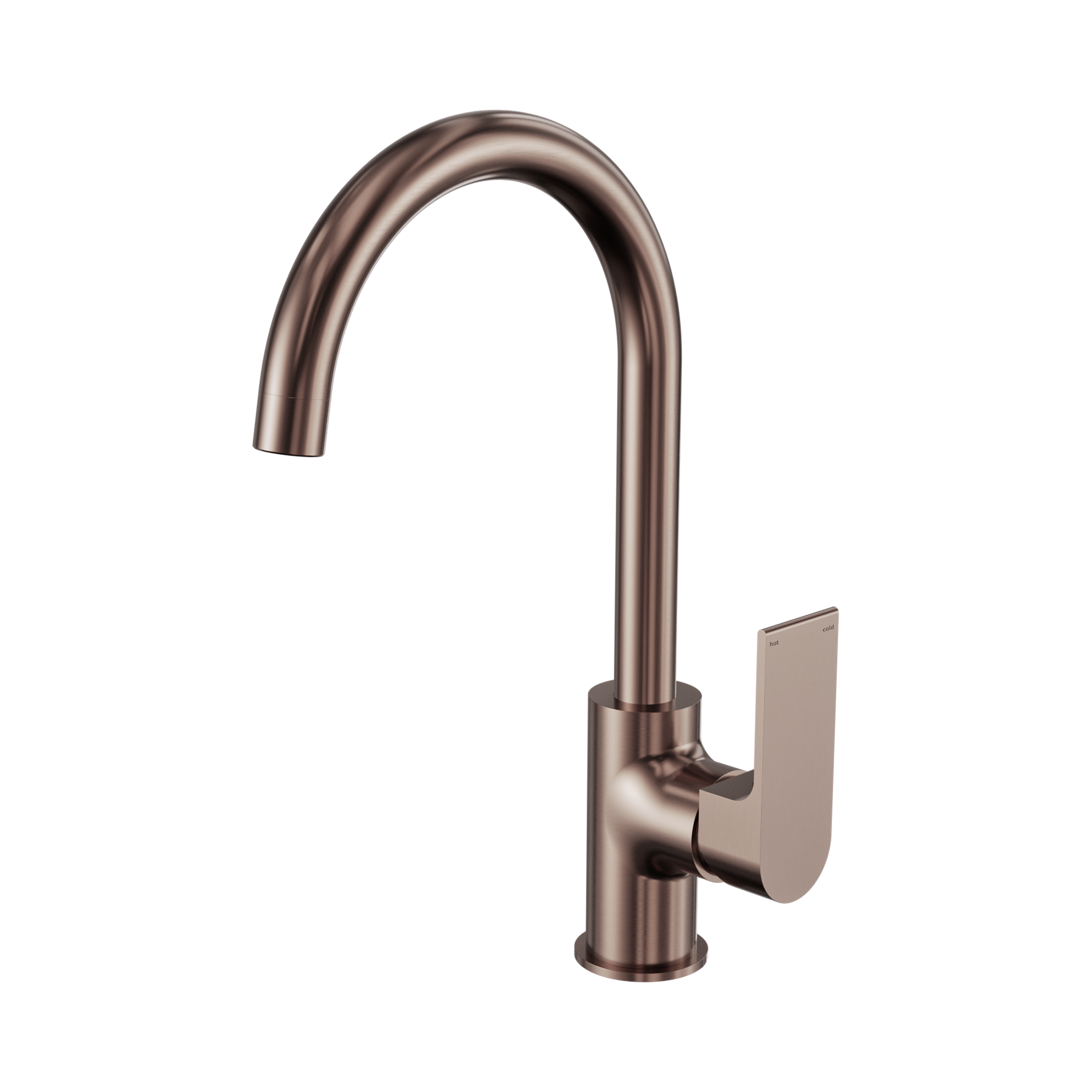 NR321506 BZ Bianca Kitchen Mixer Gooseneck Spout Brushed Bronze image 1