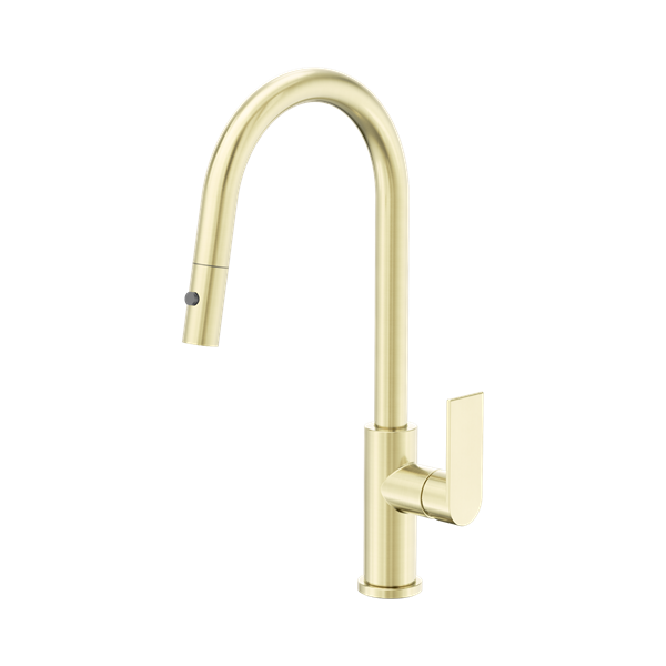 NR321508 BG Bianca Pull Out Sink Mixer With Vegie Spray Function Brushed Gold Thumb