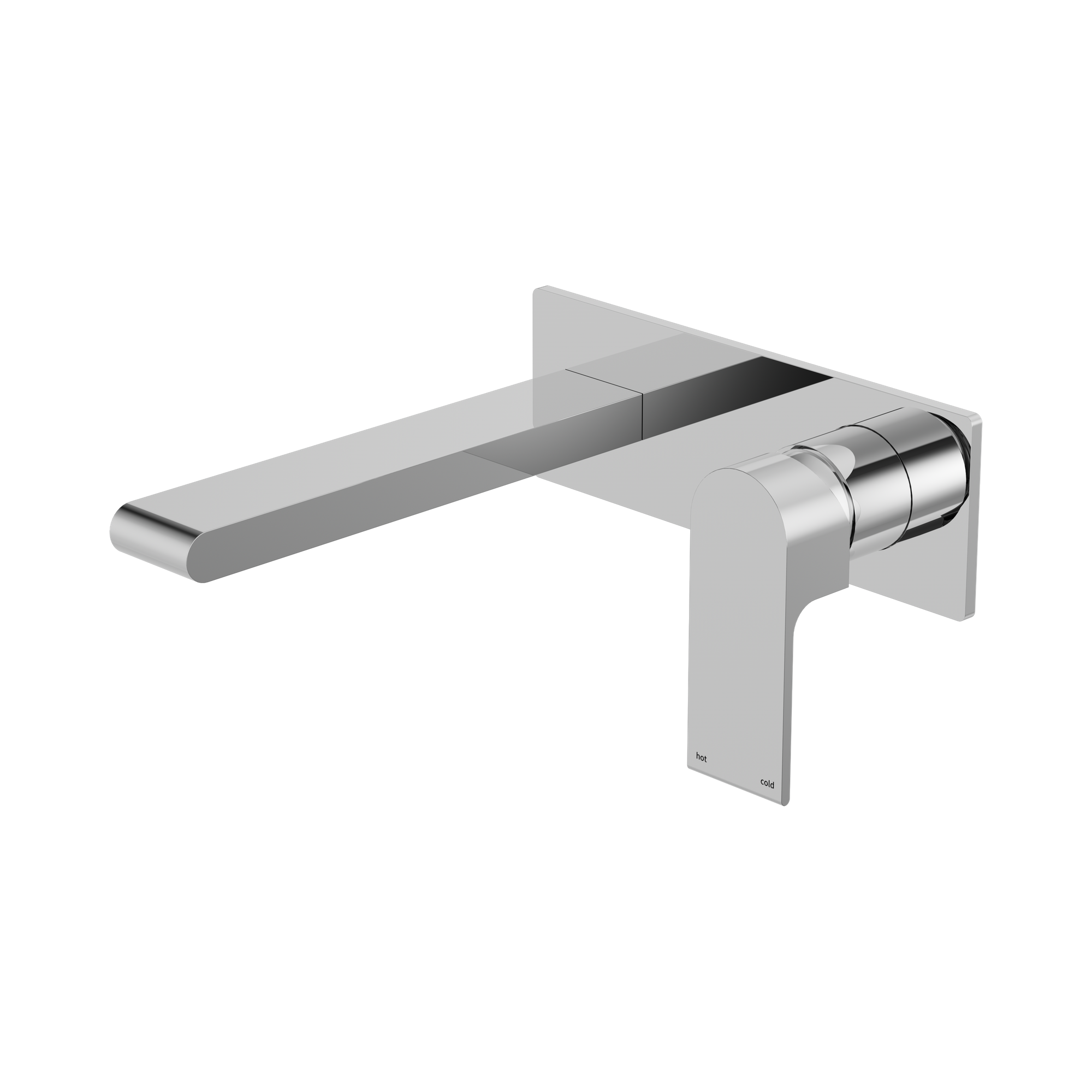 NR321510 ACH Bianca Wall Basin Bath Mixer 187mm Chrome image 1