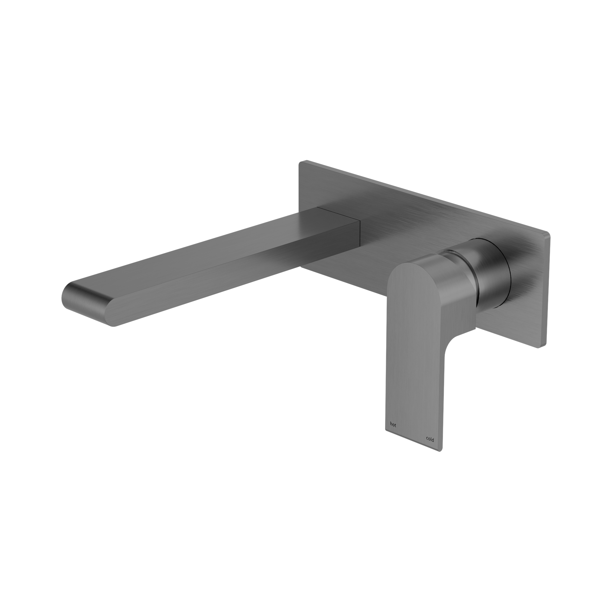 NR321510 BGM Bianca Wall Basin Bath Mixer 230mm Gun Metal image 1