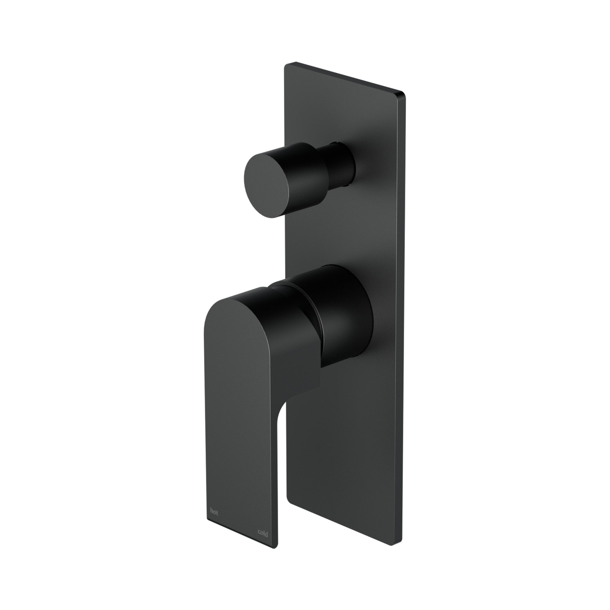 NR321511 AMB Bianca Shower Mixer With Divertor Matte Black image 1
