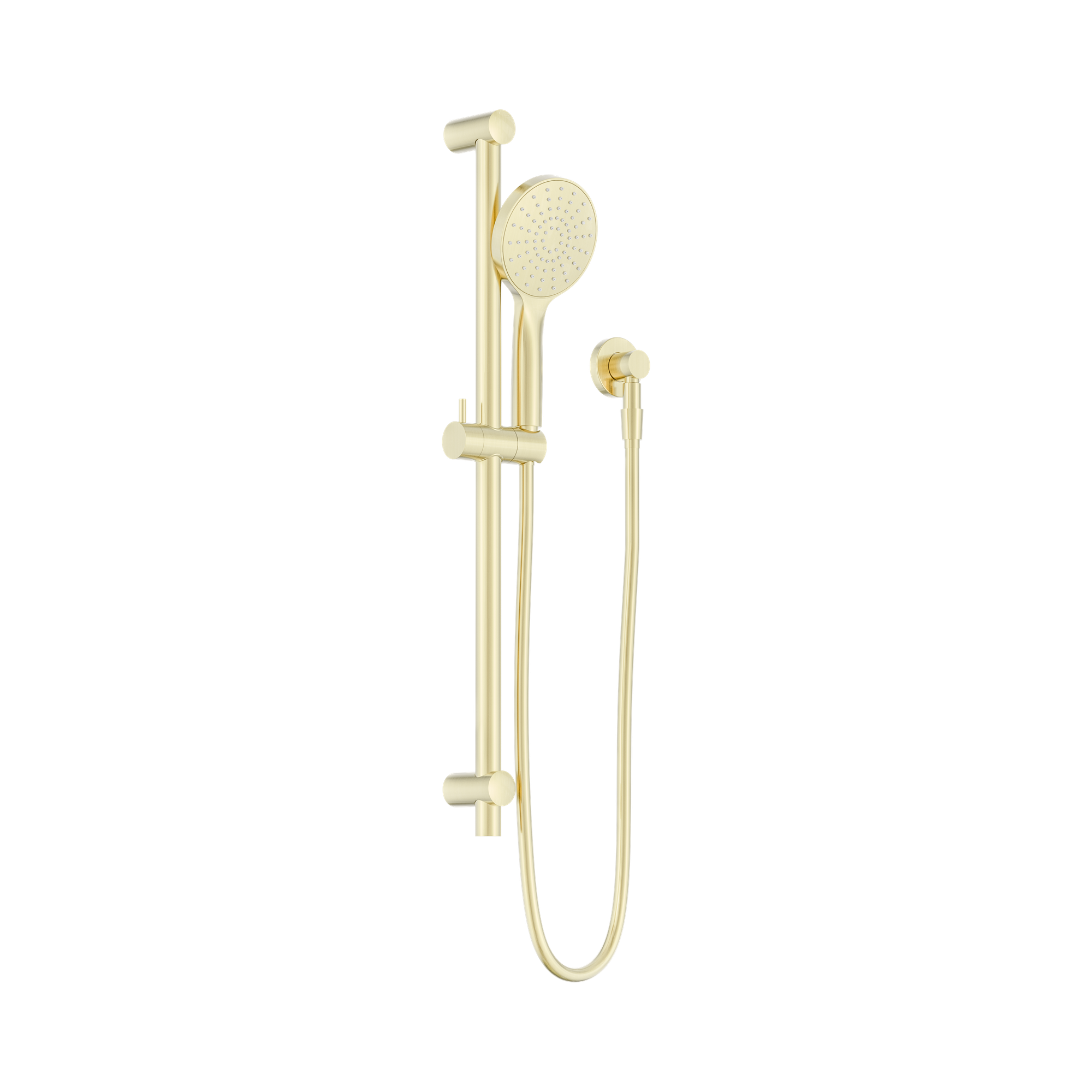 NR322 BG Dolce II Rail Shower Brushed Gold image 1