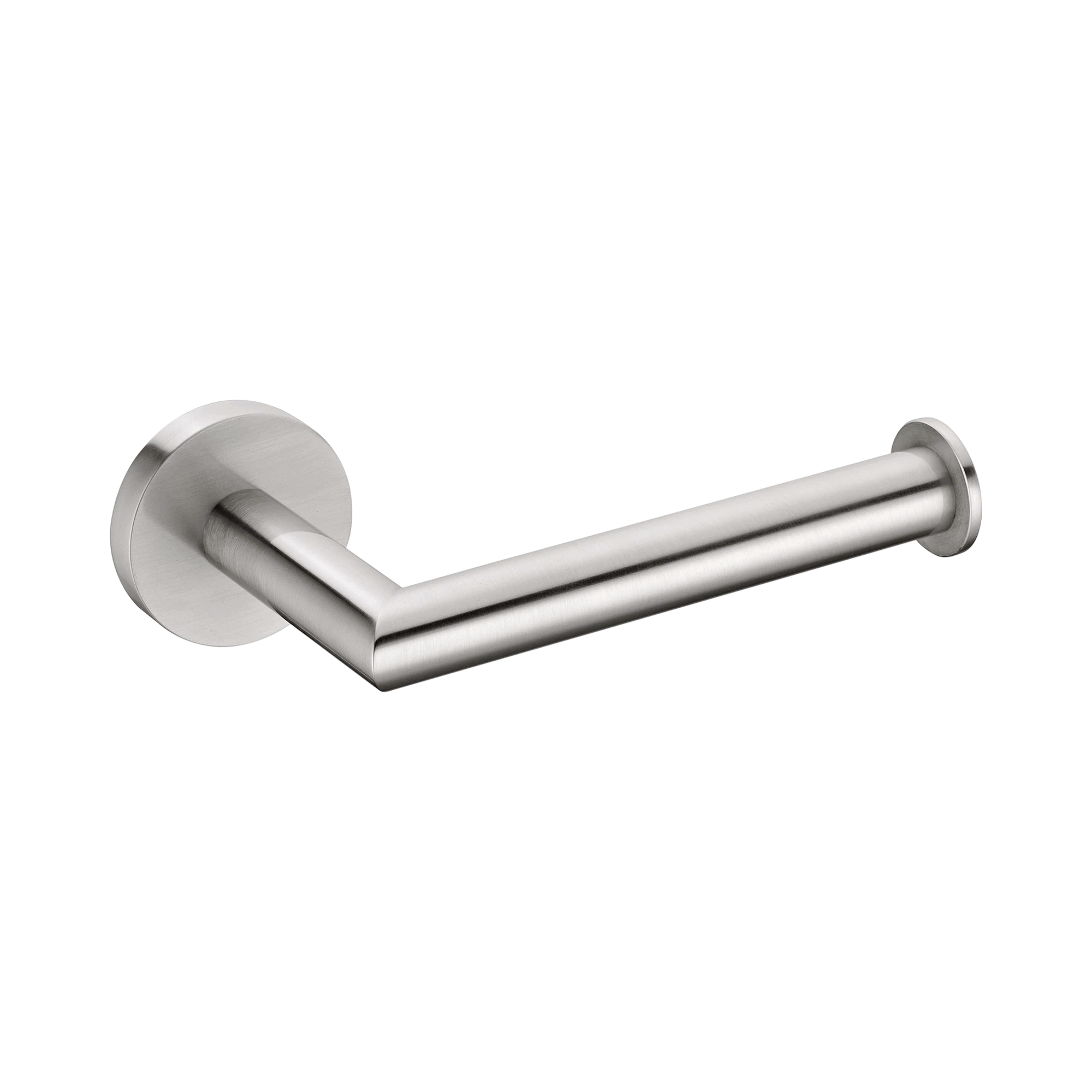 NR3686w BN Dolce Toilet Roll Holder Brushed Nickel image 1