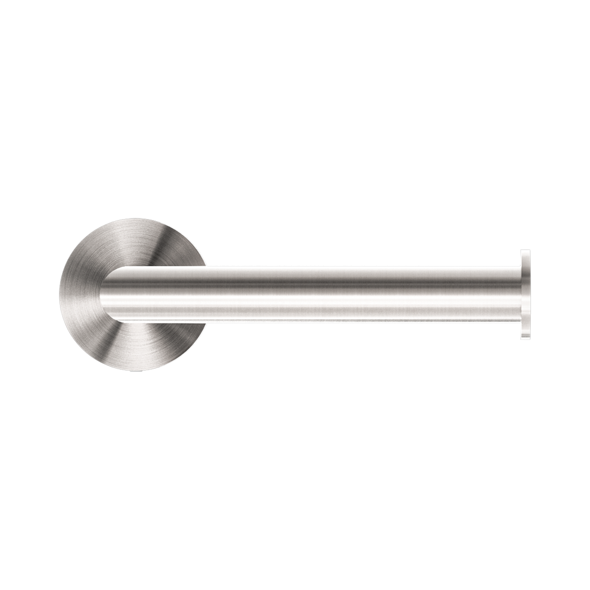 NR3686w BN Dolce Toilet Roll Holder Brushed Nickel image 2