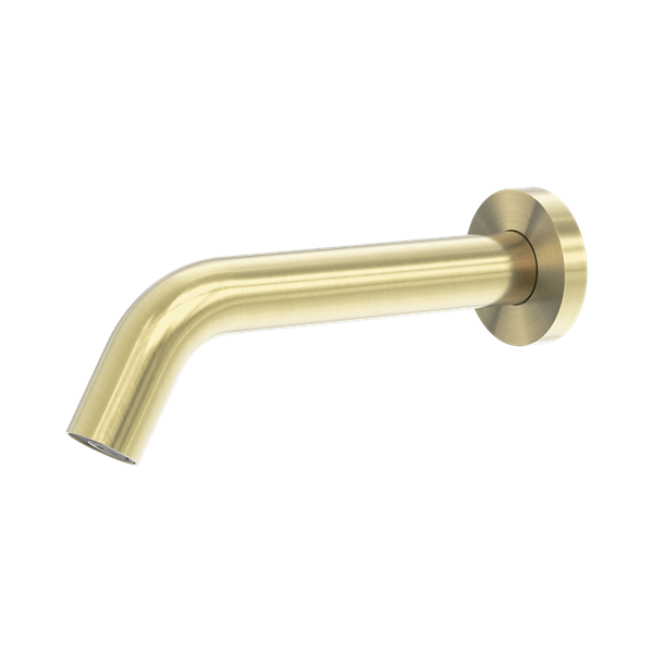 NR401 BG Mecca Wall Mount Sensor Tap Brushed Gold Thumb