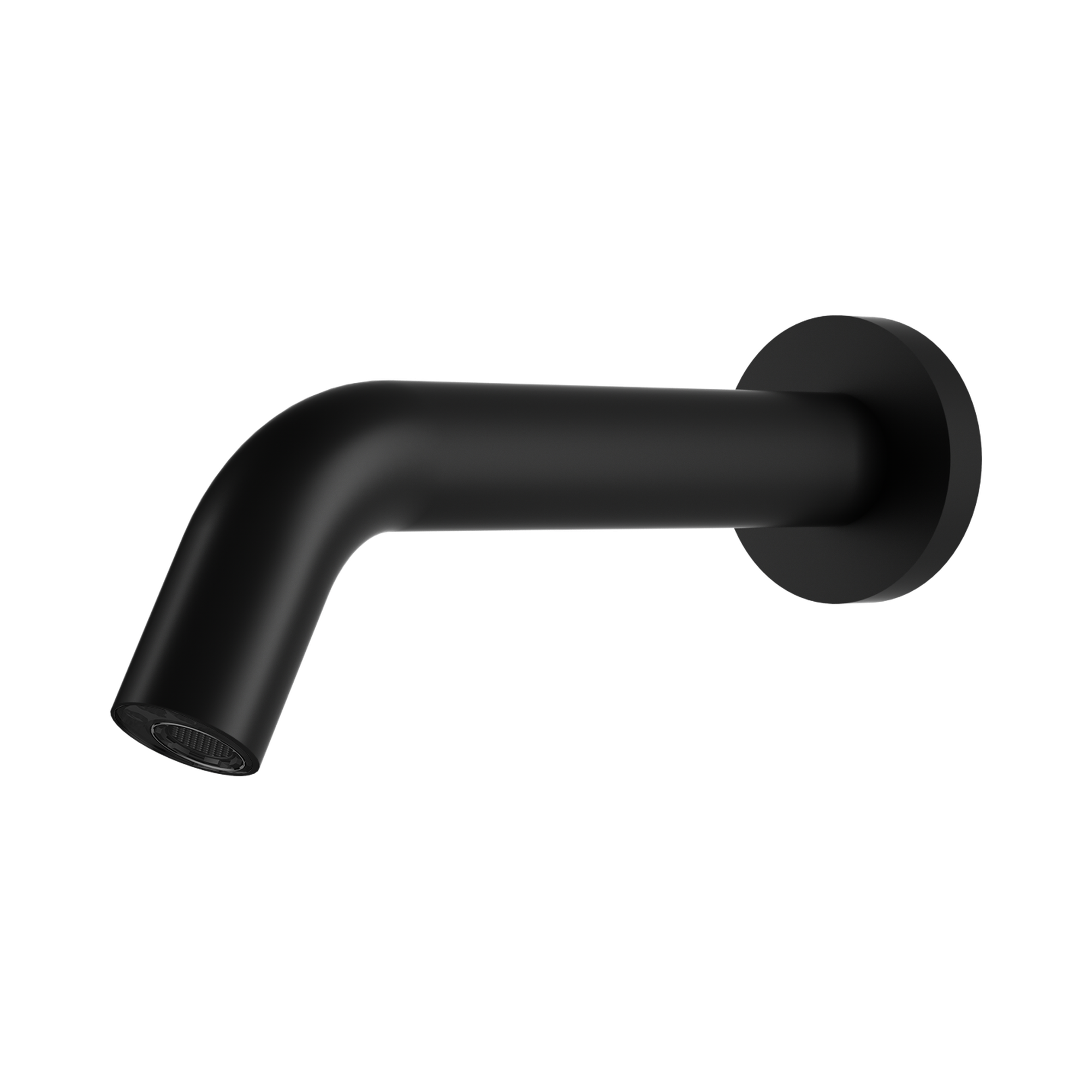 NR401 MB Mecca Wall Mount Sensor Tap Matte Black image 1