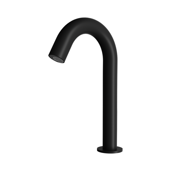 NR402 MB Mecca Sensor Tap Matte Black Thumb
