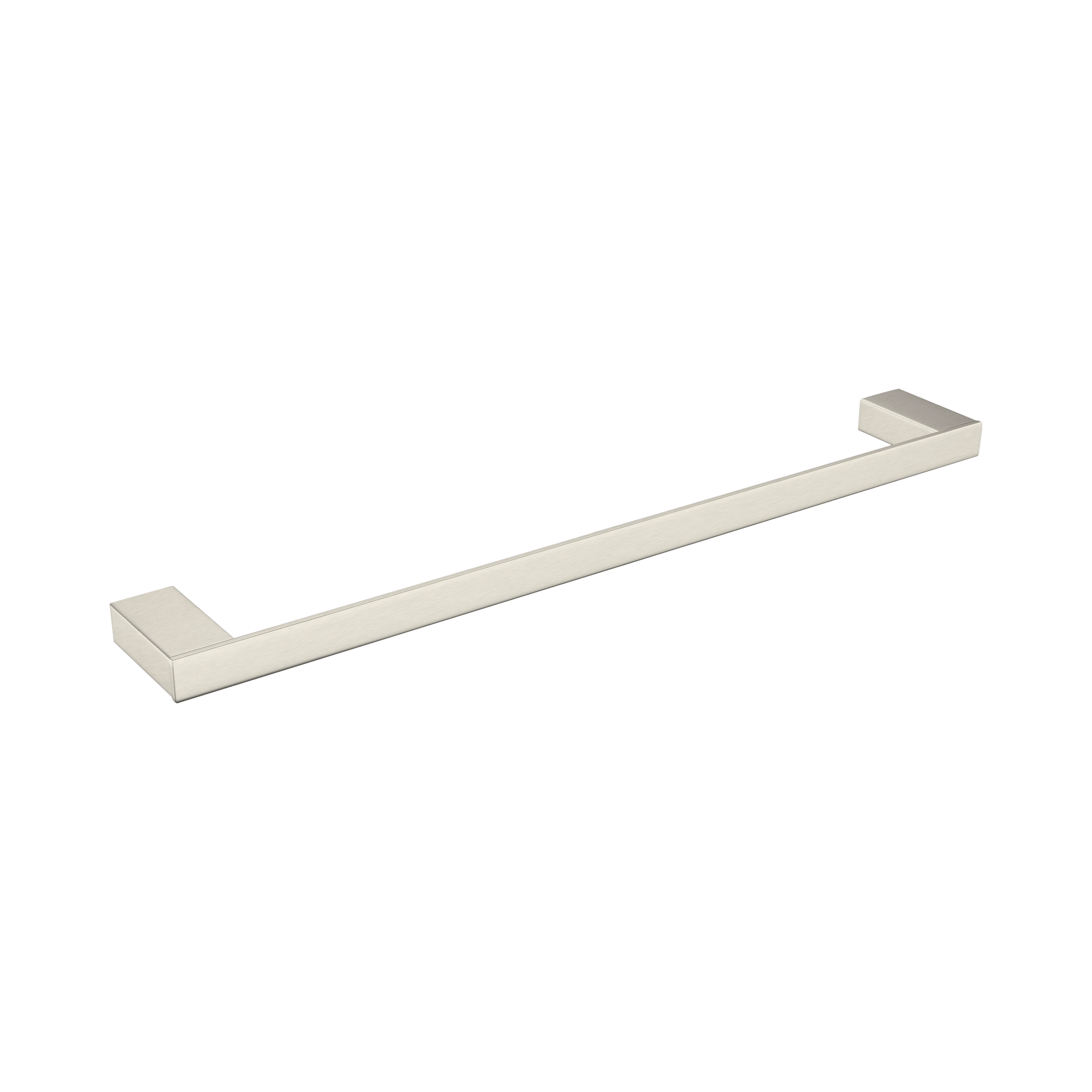 NR4624 BN Celia Single Towel Rail 600mm Brushed Nickel image 1