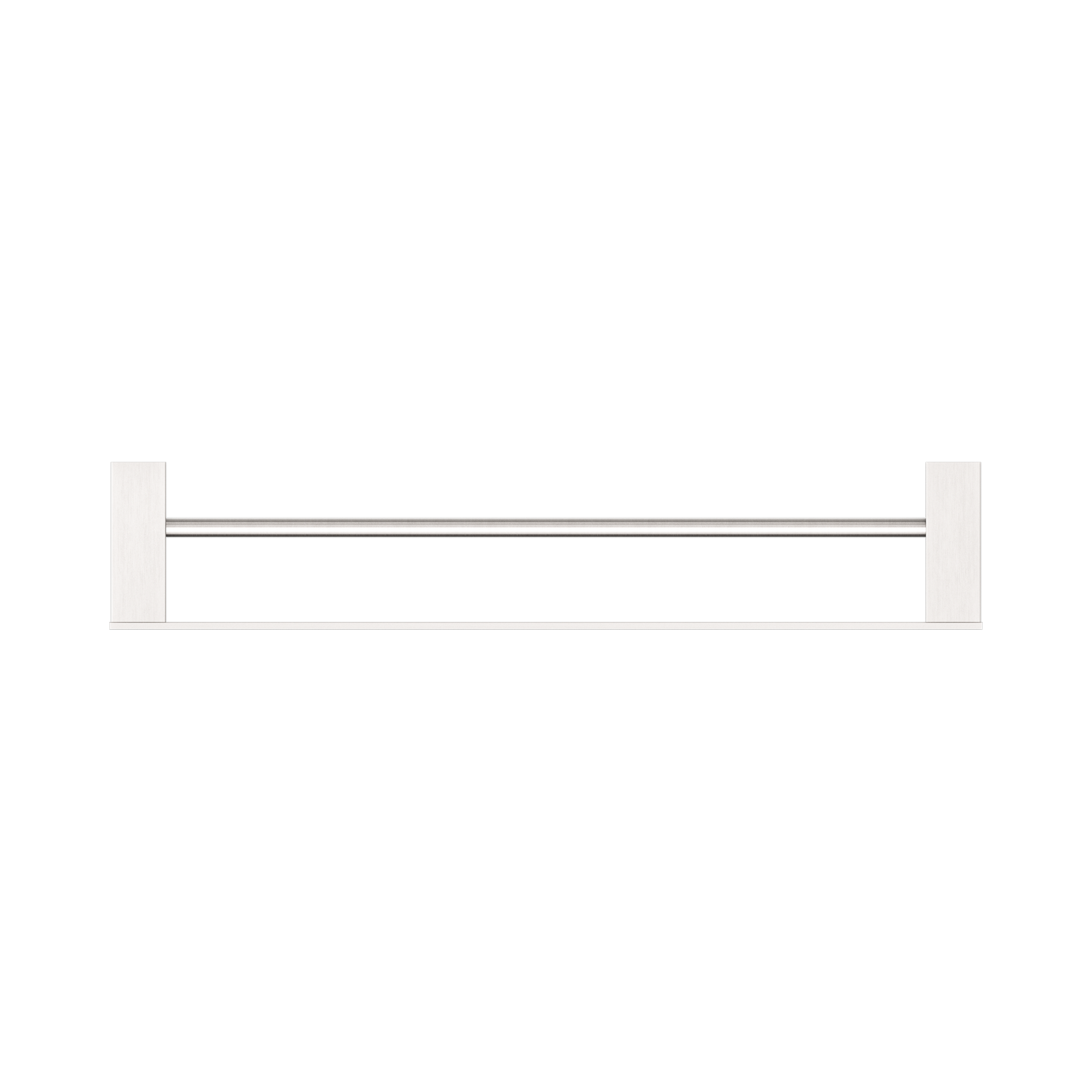 NR4624d BN Celia Double Towel Rail 600mm Brushed Nickel image 3