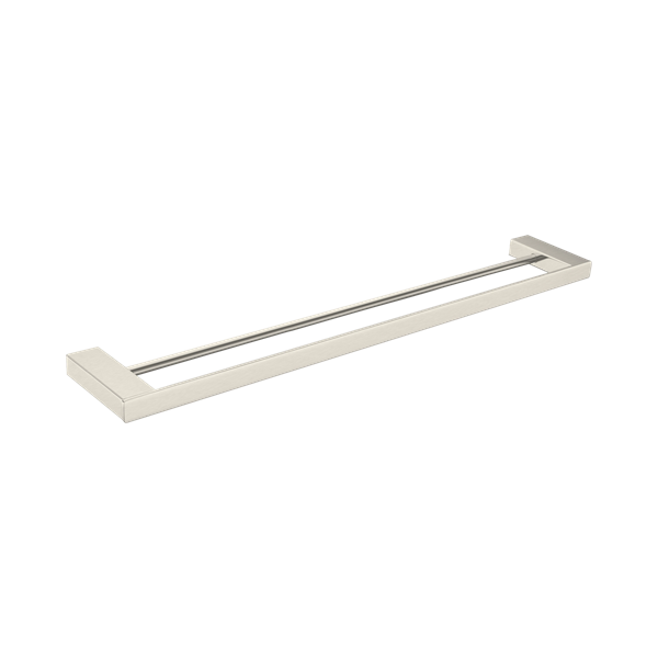 NR4630d BN Celia Double Towel Rail 800mm Brushed Nickel Thumb