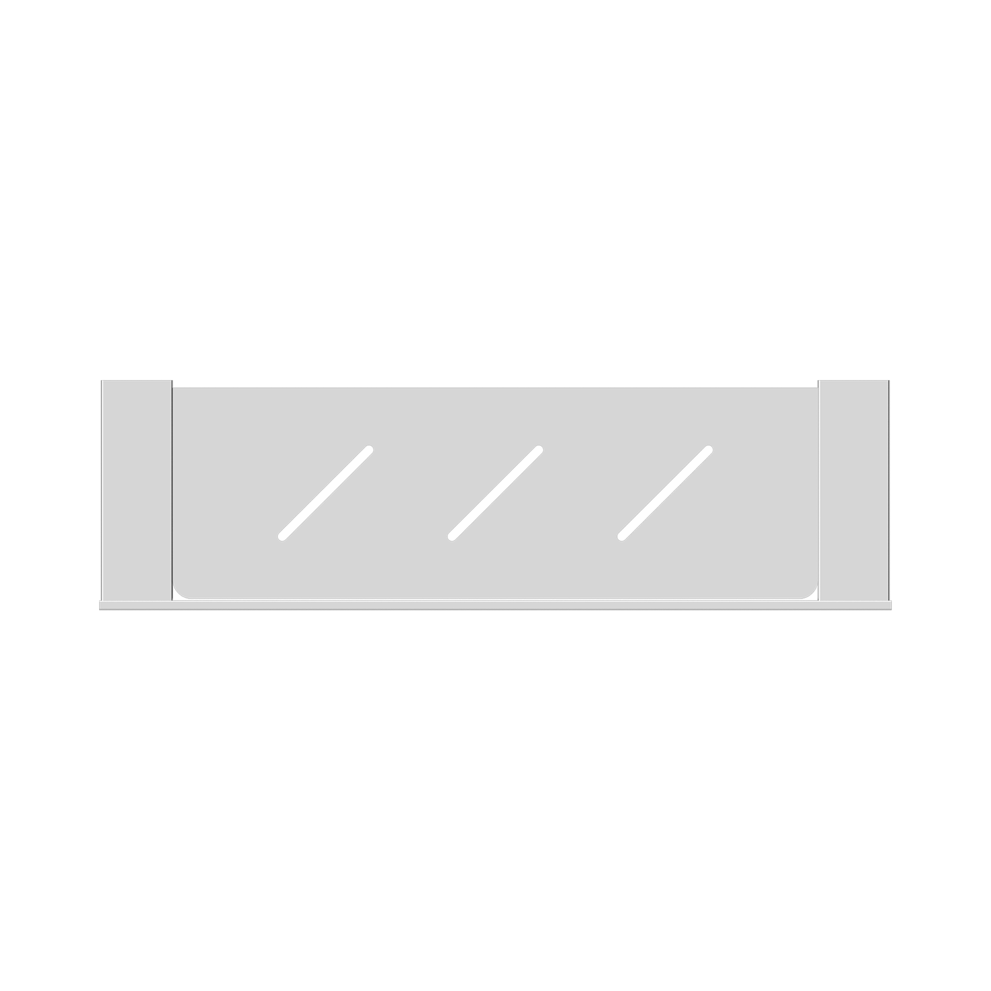 NR4687a CH Celia Metal Shelf Chrome image 3