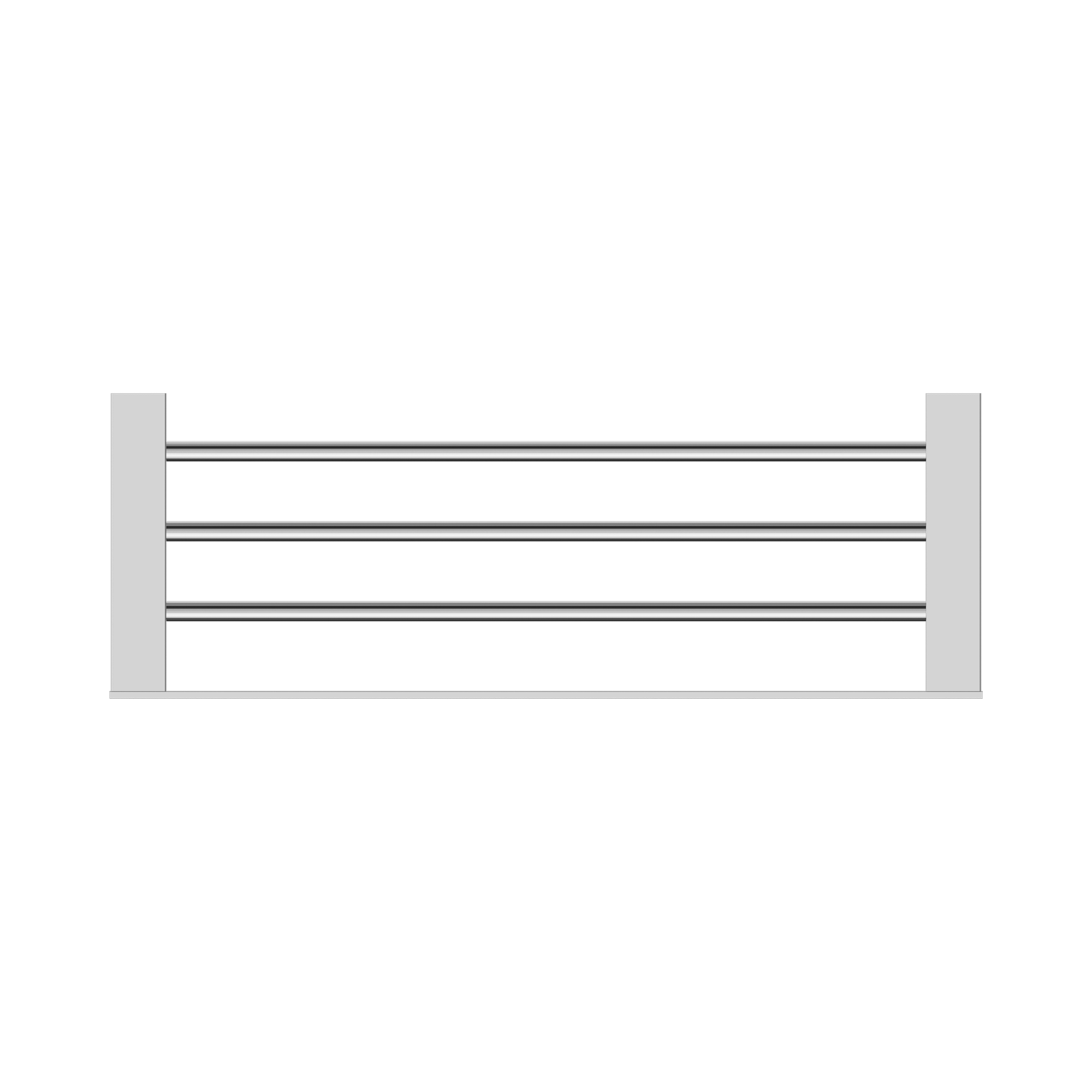 NR4689 CH Celia Towel Rack Chrome image 3