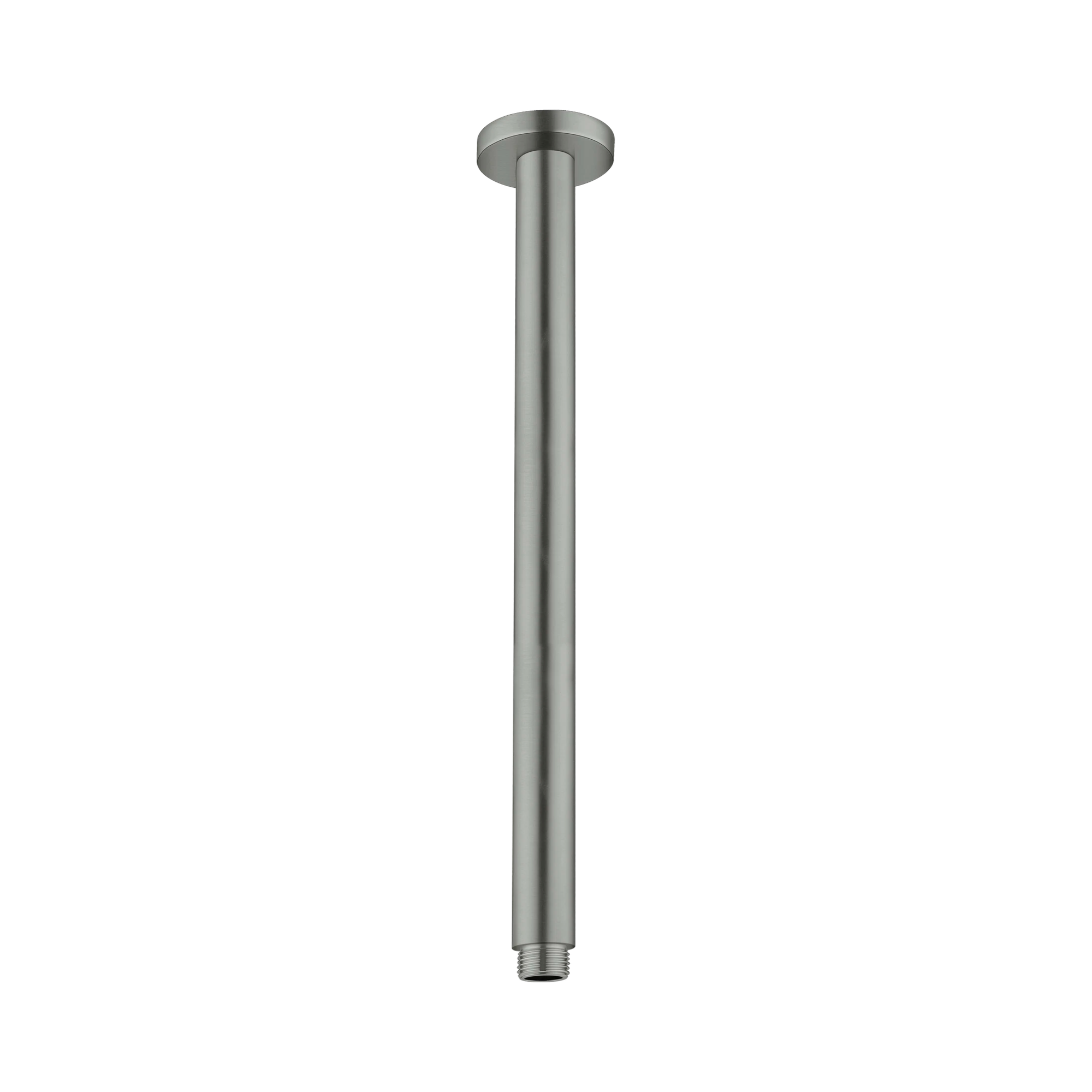NR503300 GR Round Ceiling Arm 300mm Length Graphite image 1